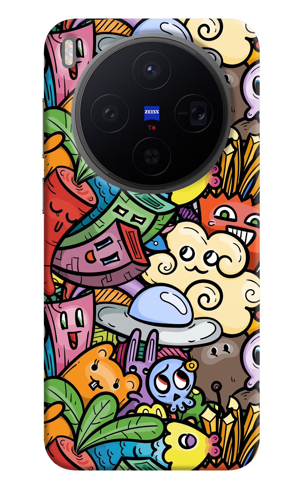 Veggie Doodle Vivo X300 Back Cover - Veggie Doodle Vivo X300 Back Cover Veggie Doodle Vivo X300 Back Cover