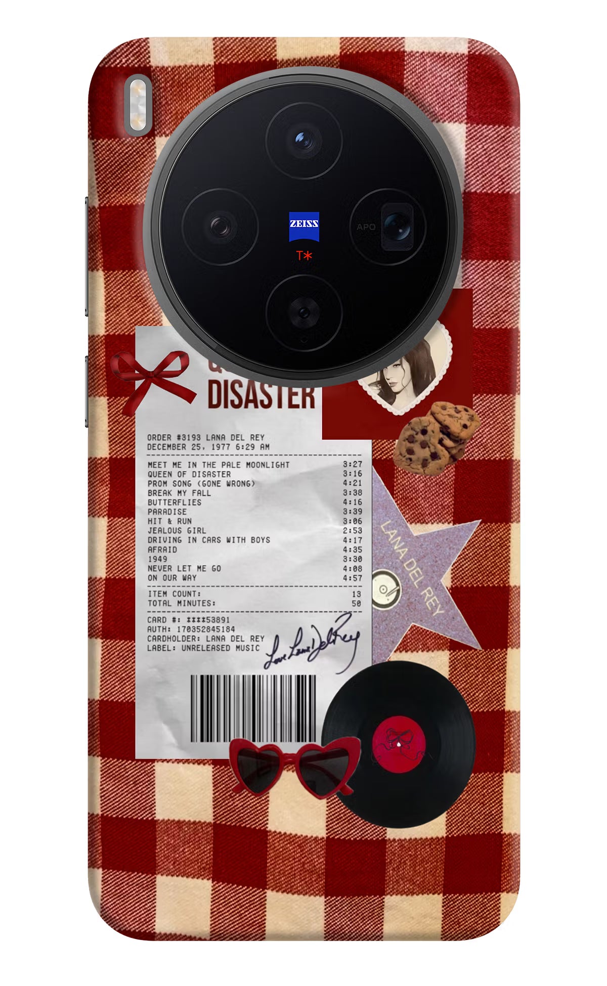 Queen of Disaster Vivo X300 Back Cover - Queen of Disaster Vivo X300 Back Cover Queen of Disaster Vivo X300 Back Cover