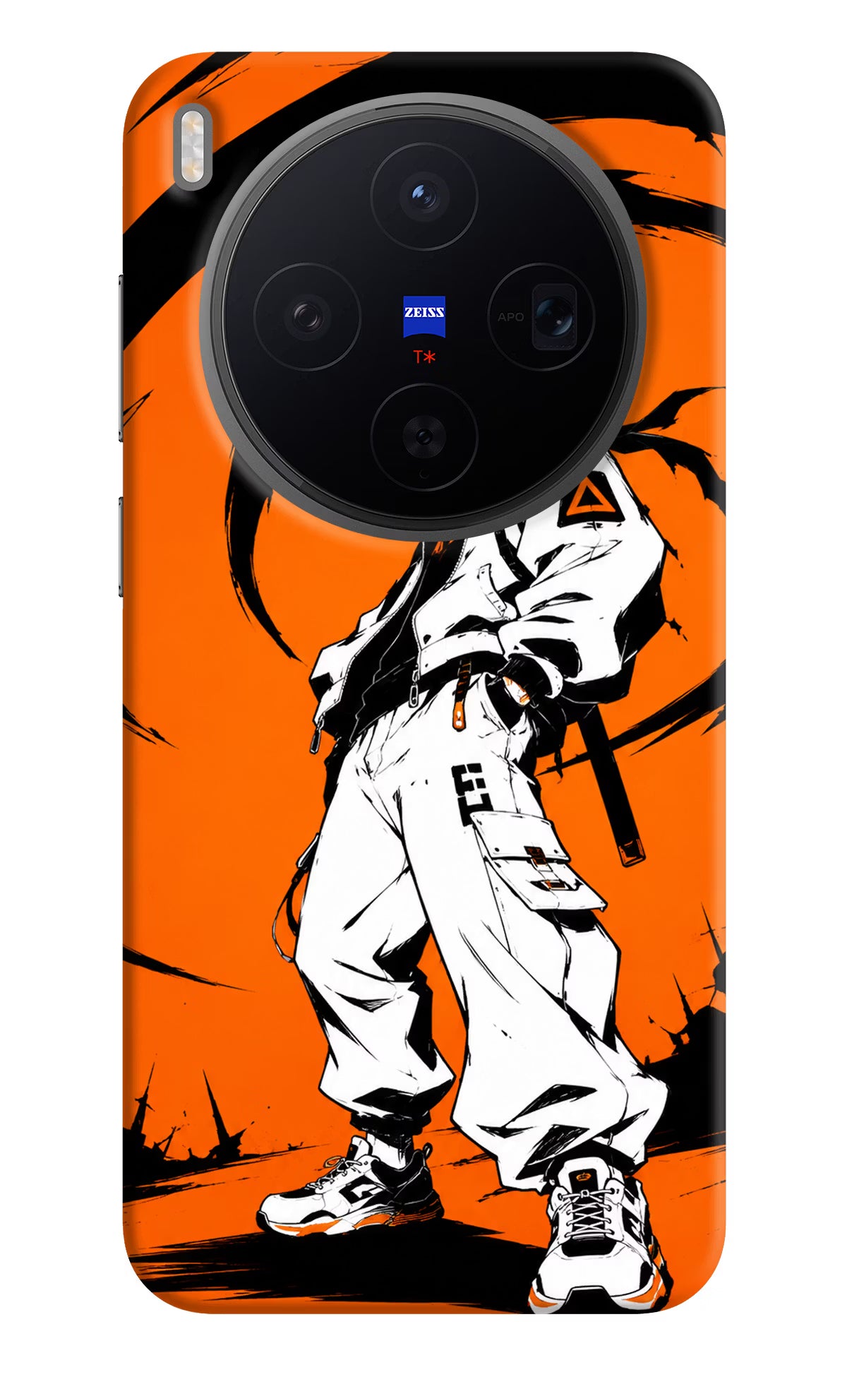 Street Samurai Vivo X300 Back Cover - Street Samurai Vivo X300 Back Cover Street Samurai Vivo X300 Back Cover