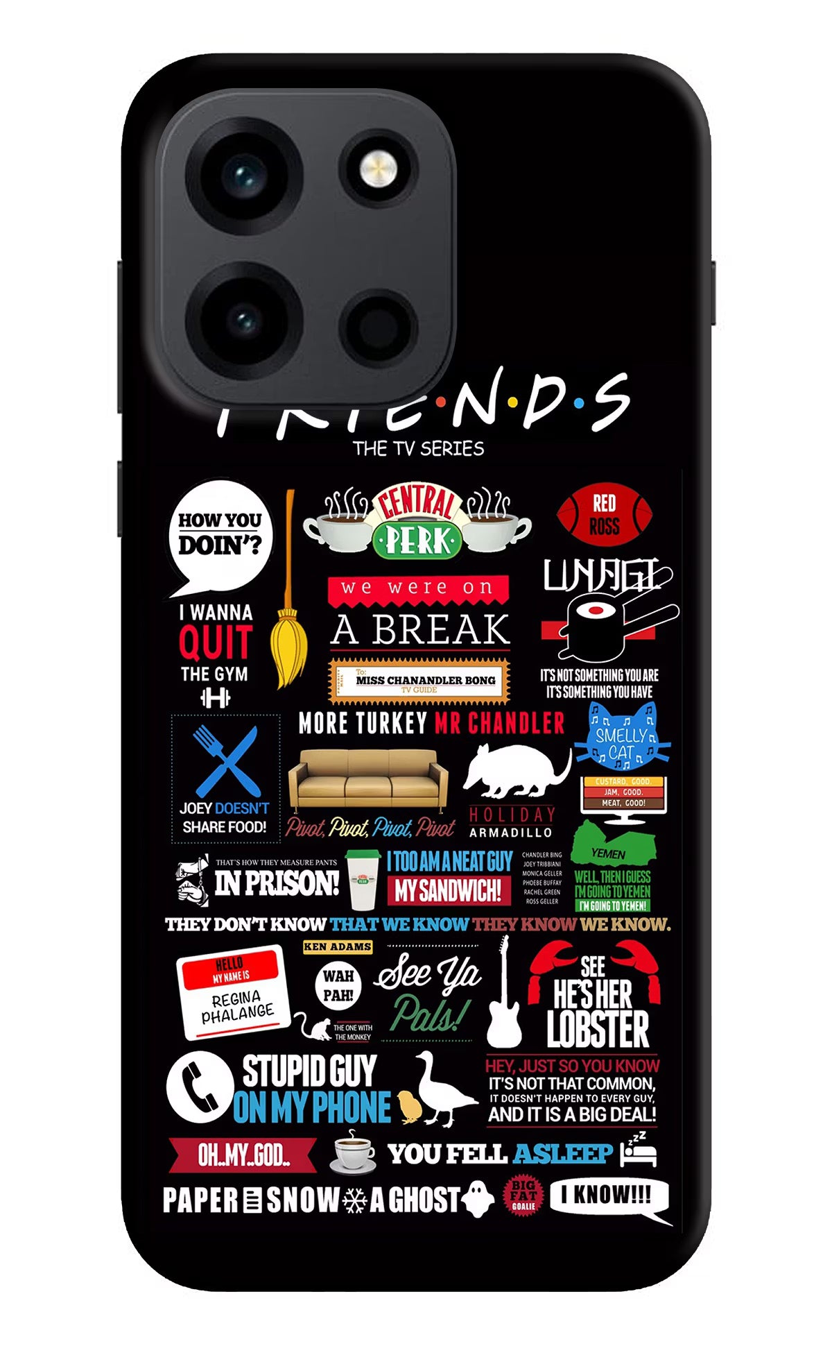 FRIENDS OnePlus Nord 6 Back Cover - FRIENDS OnePlus Nord 6 Back Cover FRIENDS OnePlus Nord 6 Back Cover