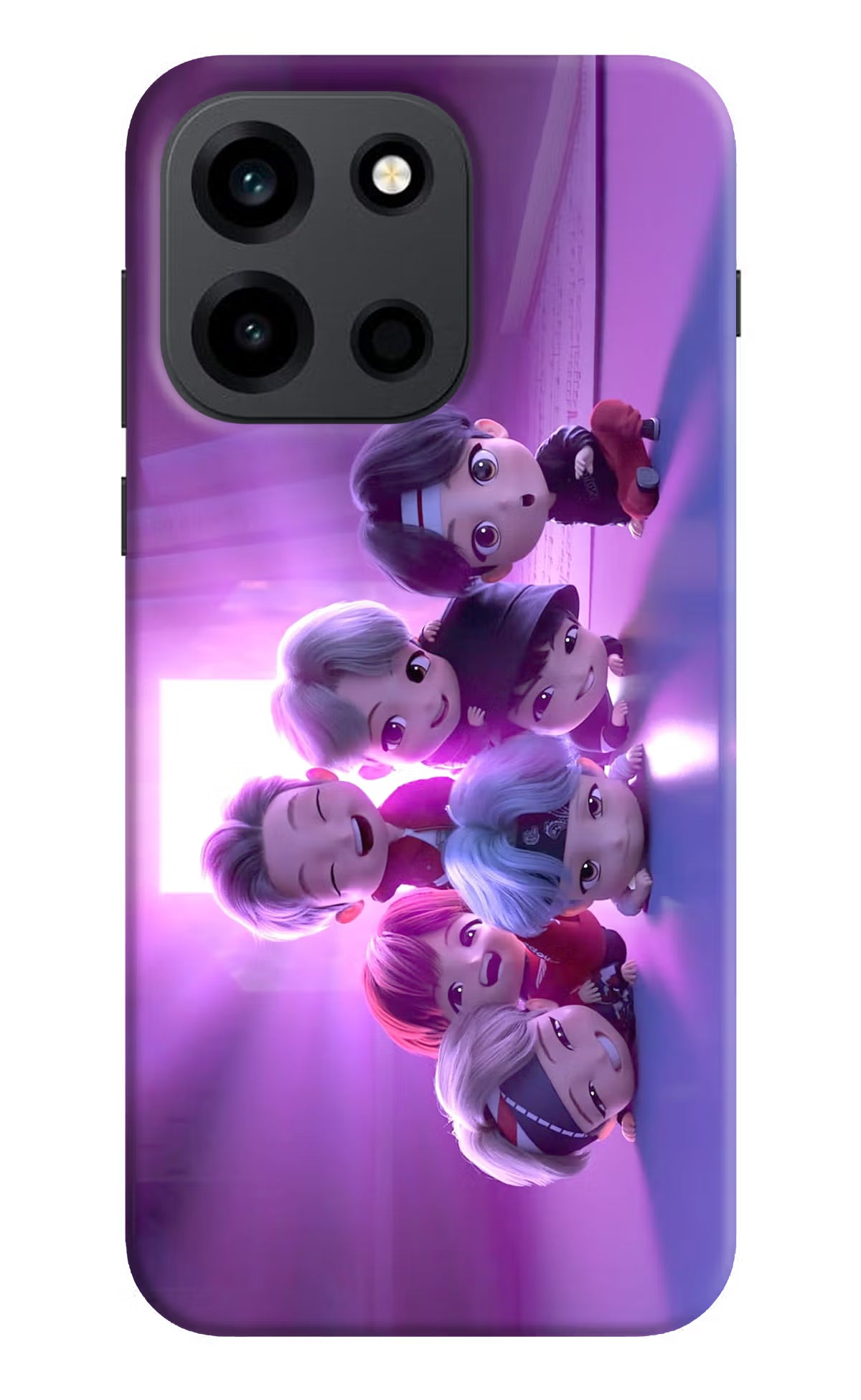 BTS Chibi OnePlus Nord 6 Back Cover - BTS Chibi OnePlus Nord 6 Back Cover BTS Chibi OnePlus Nord 6 Back Cover