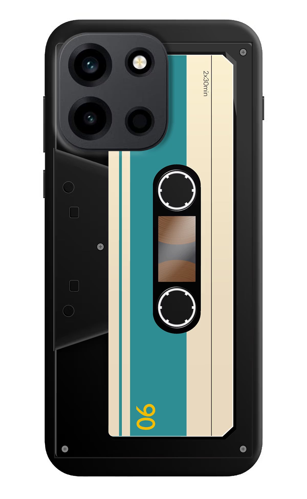 Cassette OnePlus Nord 6 Back Cover - Cassette OnePlus Nord 6 Back Cover Cassette OnePlus Nord 6 Back Cover