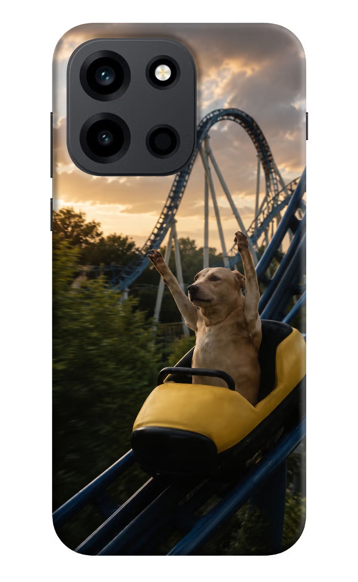 Rollercoaster Dog OnePlus Nord 6 Back Cover - Rollercoaster Dog OnePlus Nord 6 Back Cover Rollercoaster Dog OnePlus Nord 6 Back Cover