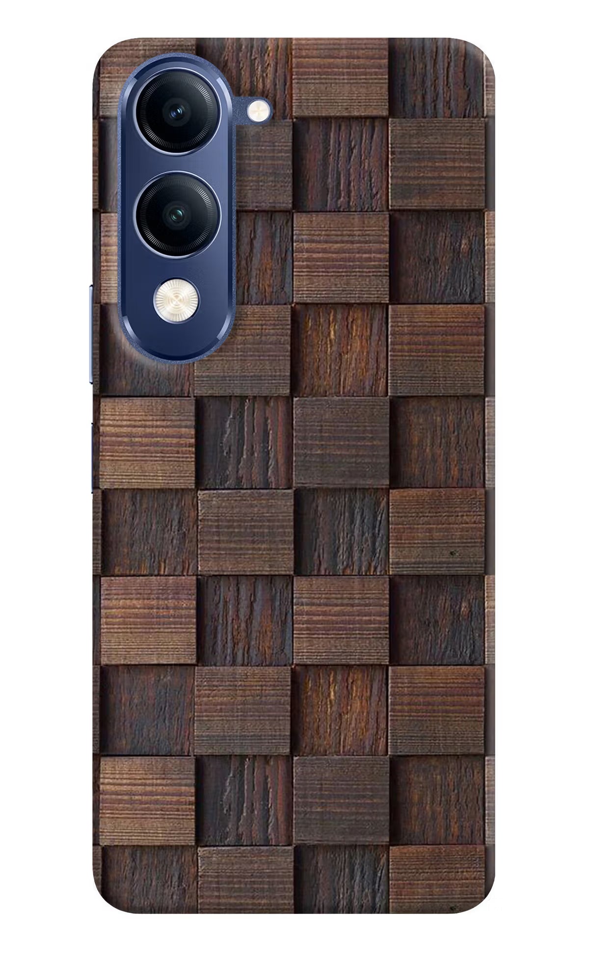 Wooden Cube Design Vivo T4 Lite 5G Back Cover - Wooden Cube Design Vivo T4 Lite 5G Back Cover Wooden Cube Design Vivo T4 Lite 5G Back Cover
