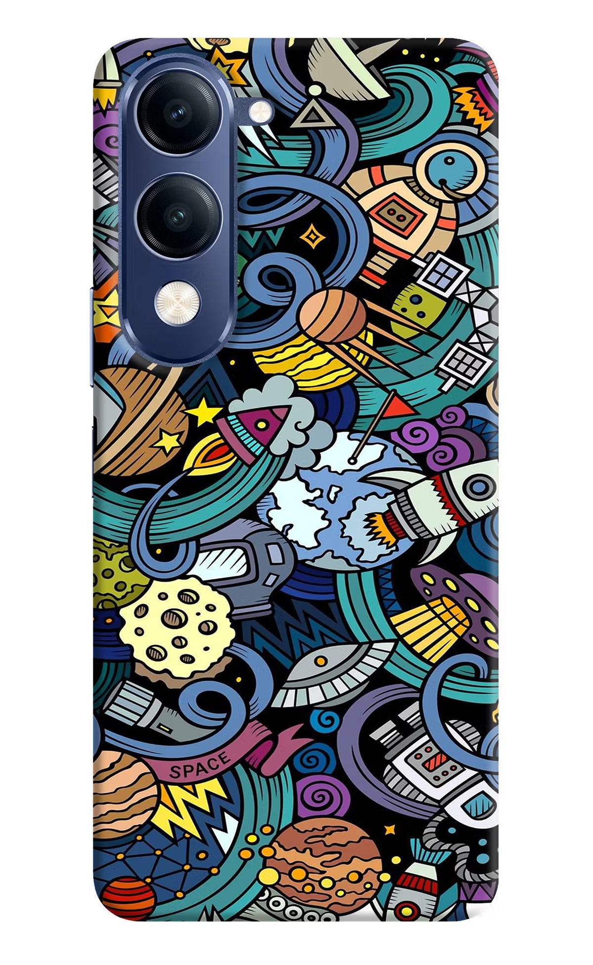 Space Abstract Vivo T4 Lite 5G Back Cover - Space Abstract Vivo T4 Lite 5G Back Cover Space Abstract Vivo T4 Lite 5G Back Cover