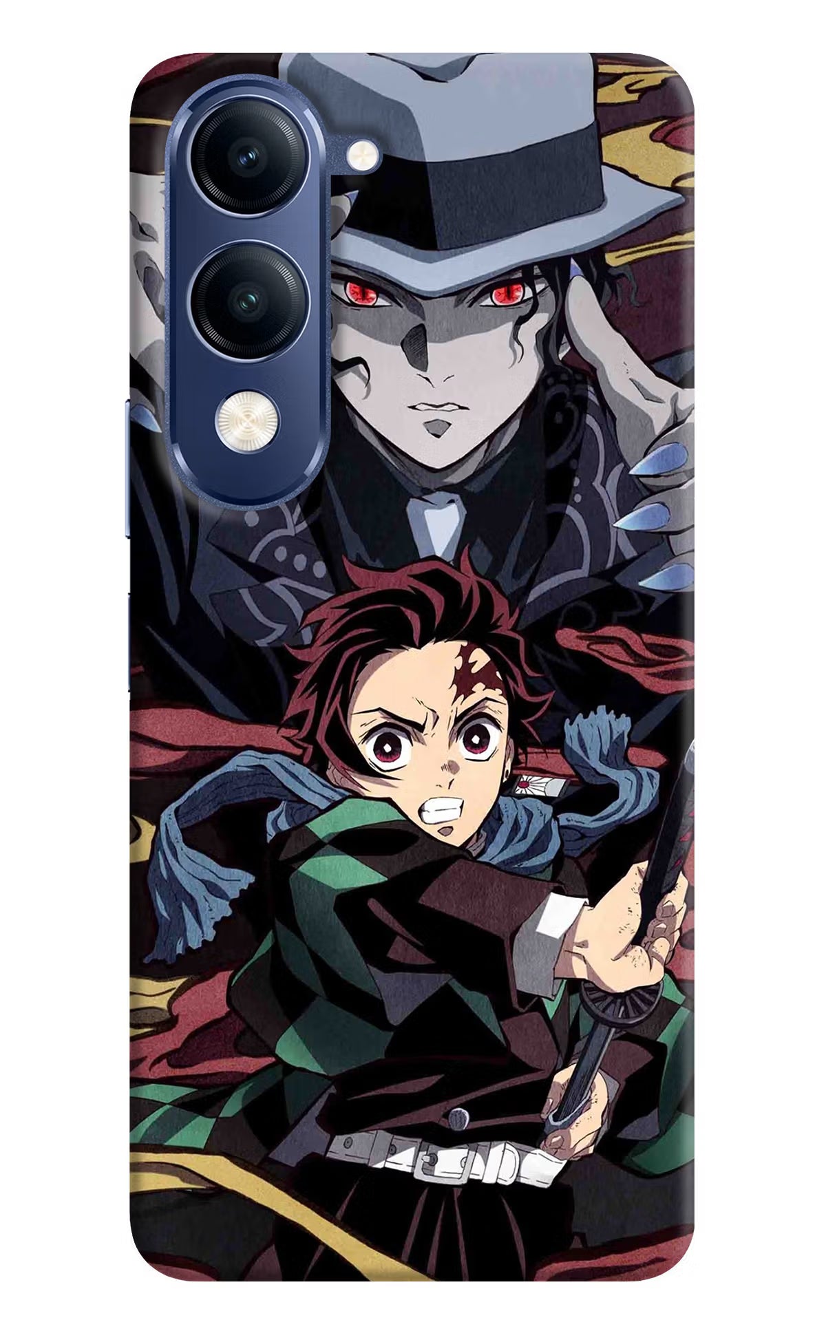Demon Slayer Vivo T4 Lite 5G Back Cover - Demon Slayer Vivo T4 Lite 5G Back Cover Demon Slayer Vivo T4 Lite 5G Back Cover