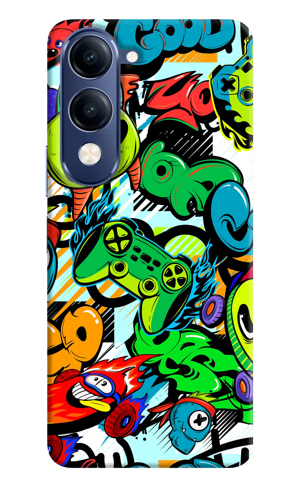 Game Doodle Vivo T4 Lite 5G Back Cover - Game Doodle Vivo T4 Lite 5G Back Cover Game Doodle Vivo T4 Lite 5G Back Cover