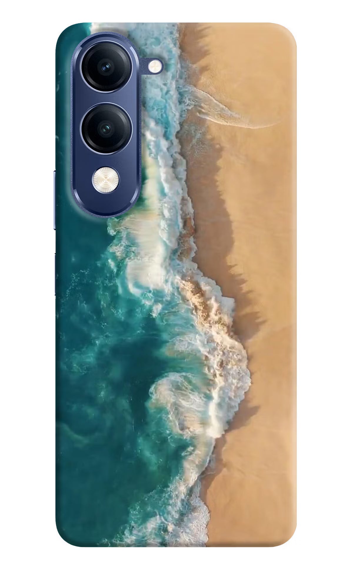 Ocean Beach Vivo T4 Lite 5G Back Cover - Ocean Beach Vivo T4 Lite 5G Back Cover Ocean Beach Vivo T4 Lite 5G Back Cover
