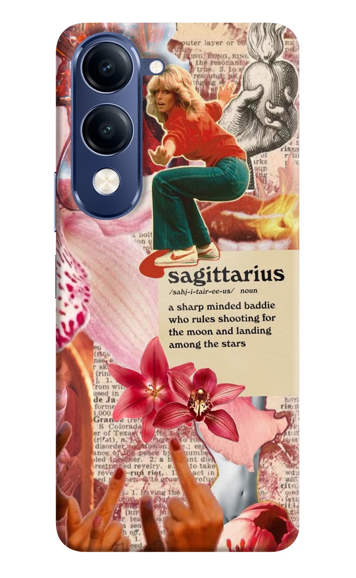 Sagittarius Zodiac Vivo T4 Lite 5G Back Cover - Sagittarius Zodiac Vivo T4 Lite 5G Back Cover Sagittarius Zodiac Vivo T4 Lite 5G Back Cover