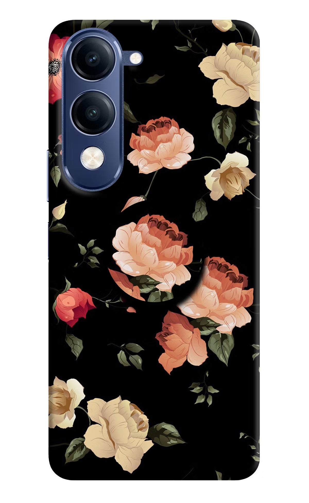 Flowers Vivo T4 Lite 5G Pop Case - Flowers Vivo T4 Lite 5G Pop Case Flowers Vivo T4 Lite 5G Pop Case