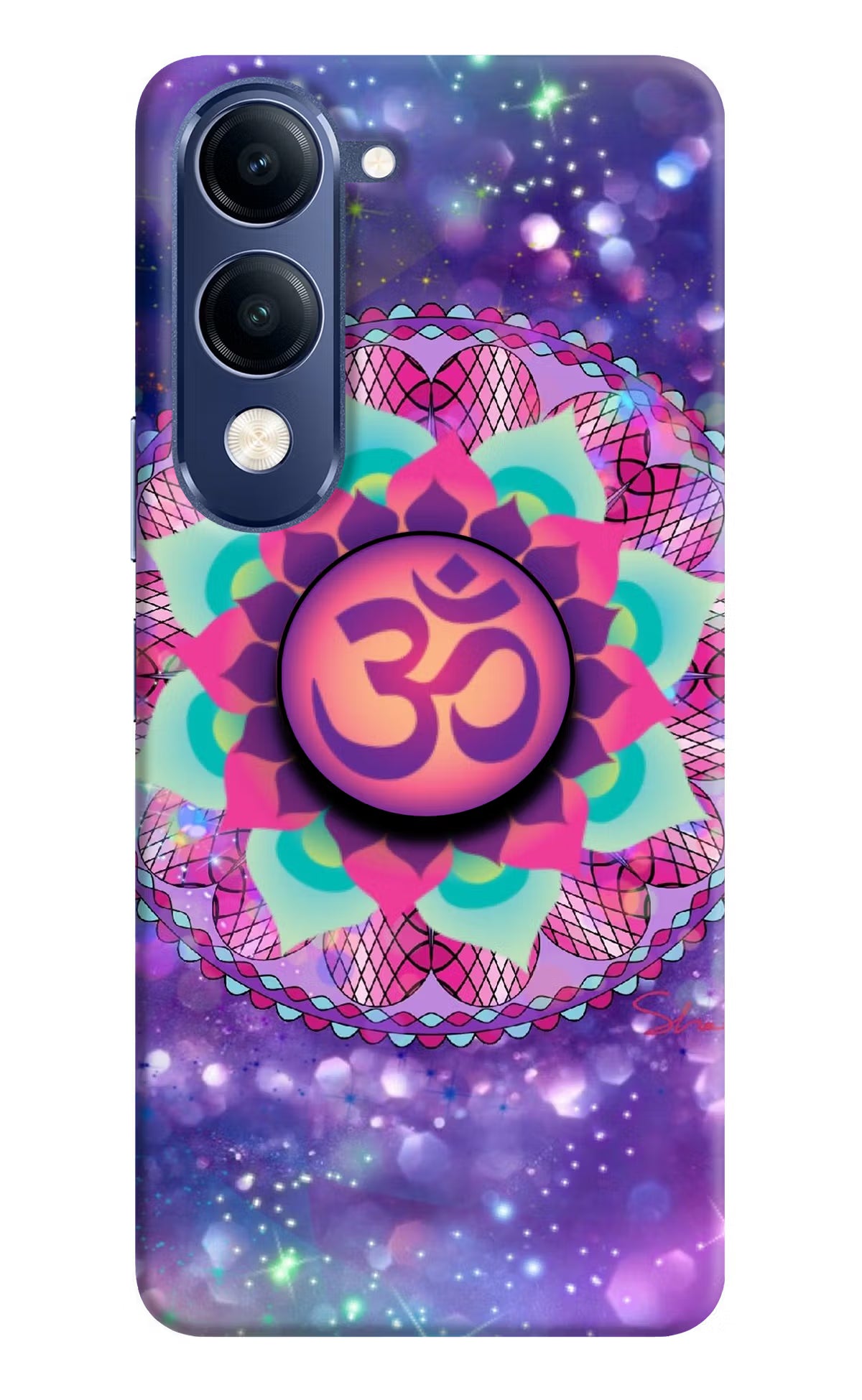 Om Purple Vivo T4 Lite 5G Pop Case - Om Purple Vivo T4 Lite 5G Pop Case Om Purple Vivo T4 Lite 5G Pop Case