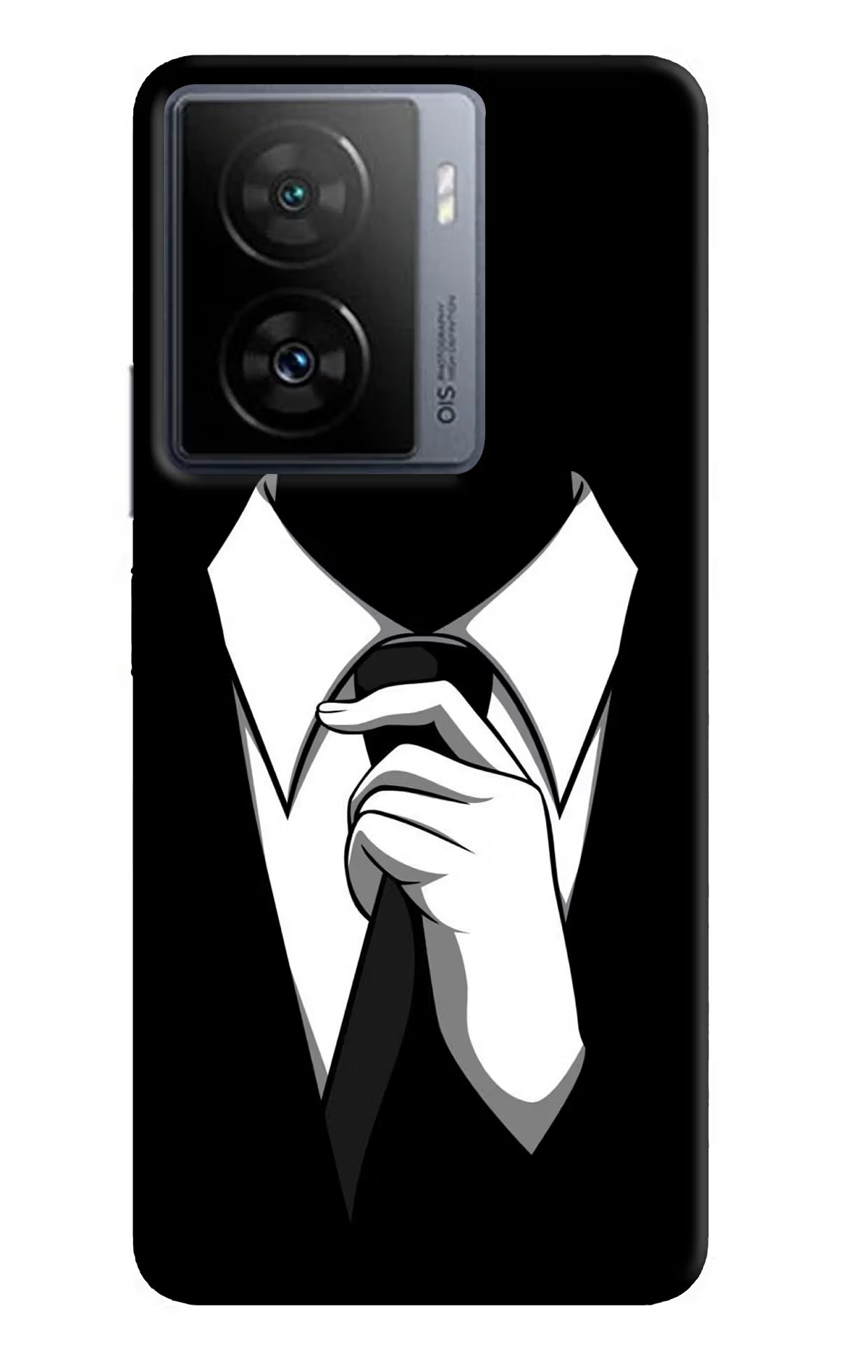 Black Tie iQOO Z7s 5G Back Cover - Black Tie iQOO Z7s 5G Back Cover Black Tie iQOO Z7s 5G Back Cover