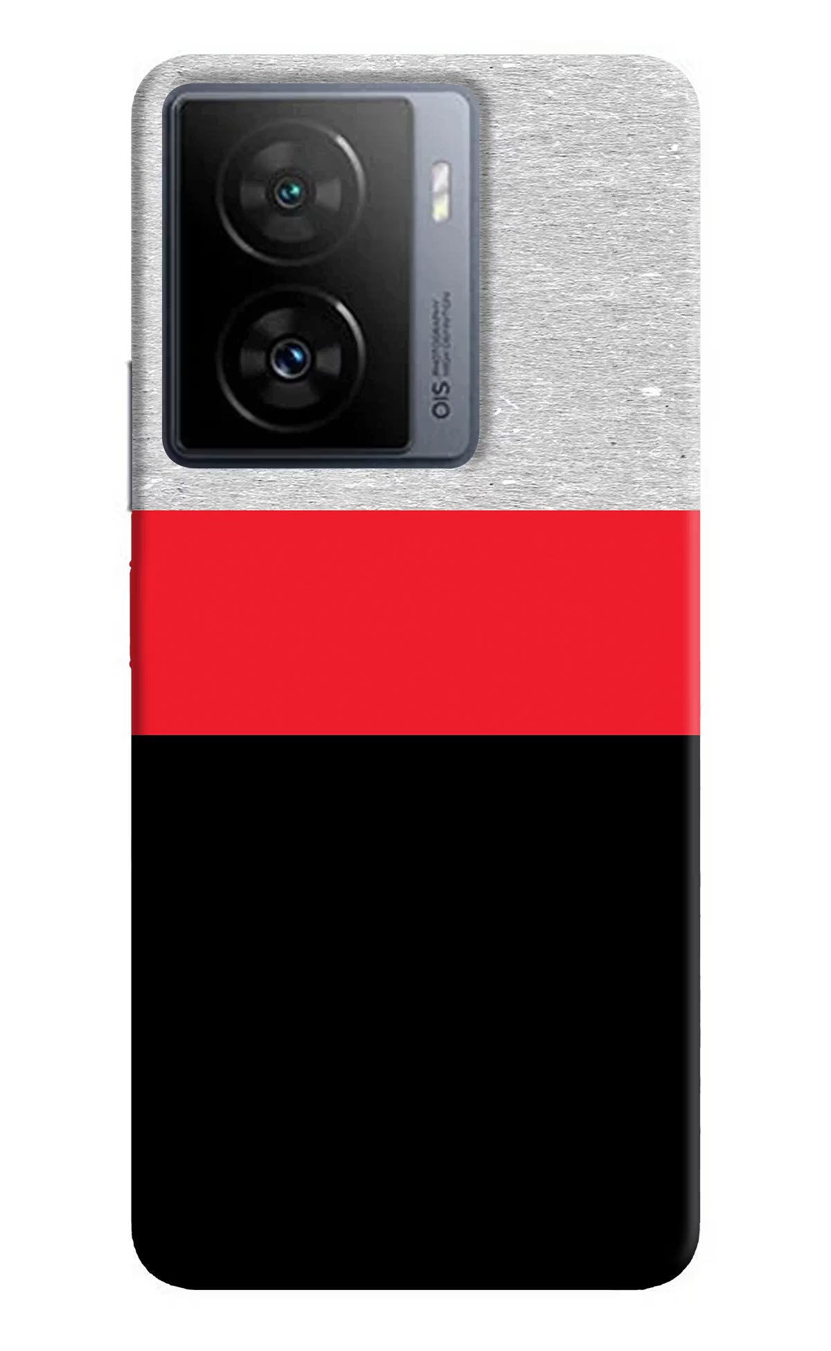 Tri Color Pattern iQOO Z7s 5G Back Cover - Tri Color Pattern iQOO Z7s 5G Back Cover Tri Color Pattern iQOO Z7s 5G Back Cover