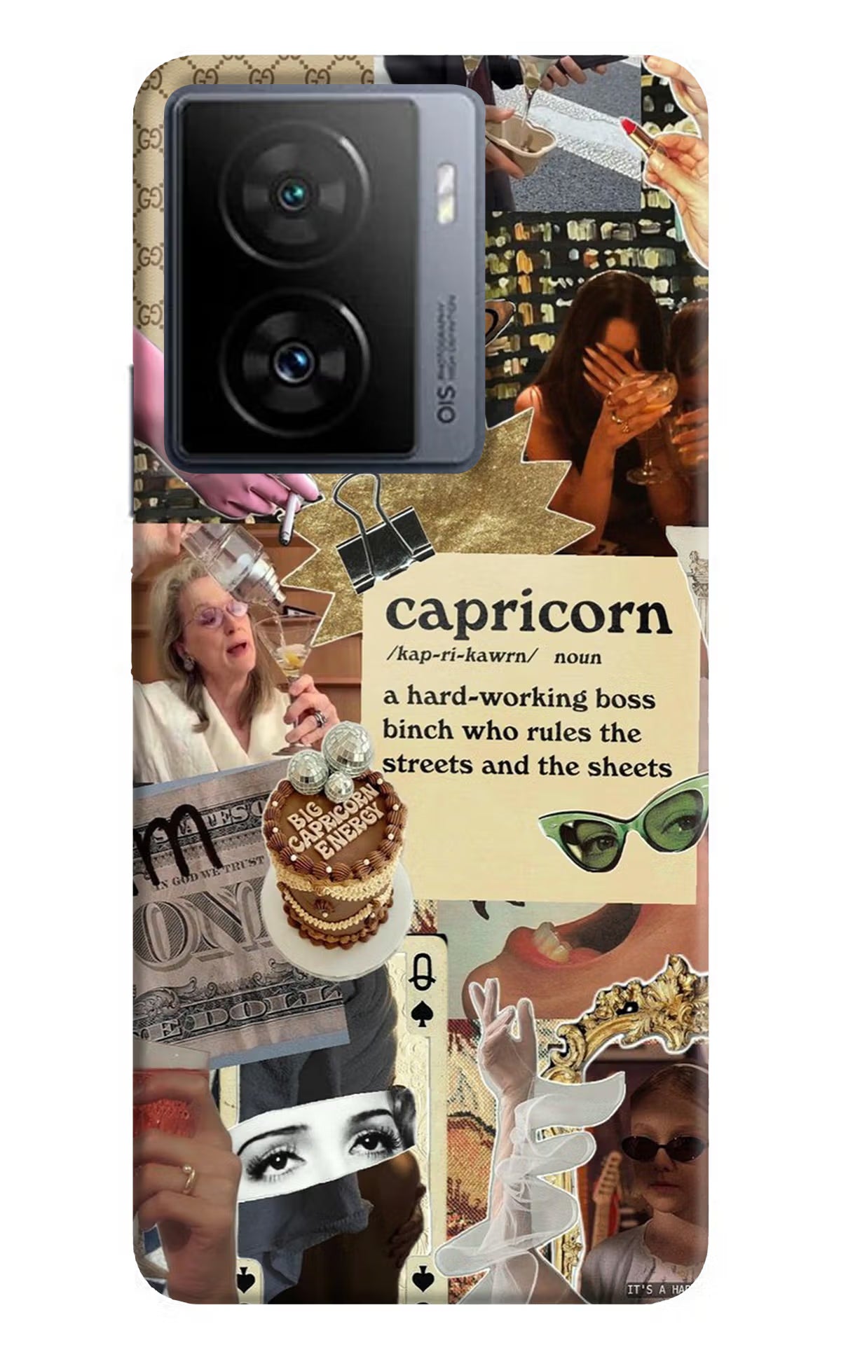 Capricorn Zodiac iQOO Z7s 5G Back Cover - Capricorn Zodiac iQOO Z7s 5G Back Cover Capricorn Zodiac iQOO Z7s 5G Back Cover