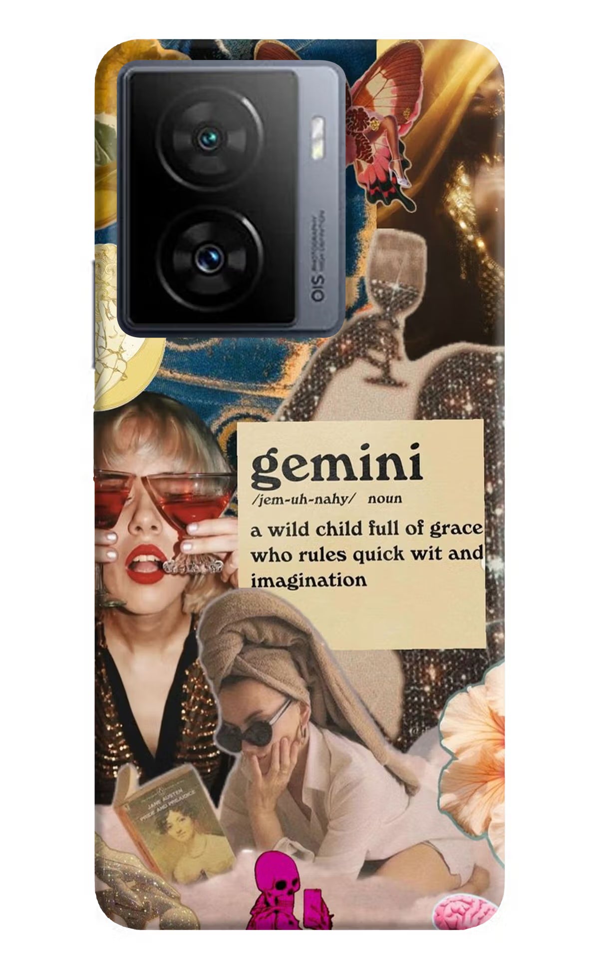 Gemini Zodiac iQOO Z7s 5G Back Cover - Gemini Zodiac iQOO Z7s 5G Back Cover Gemini Zodiac iQOO Z7s 5G Back Cover