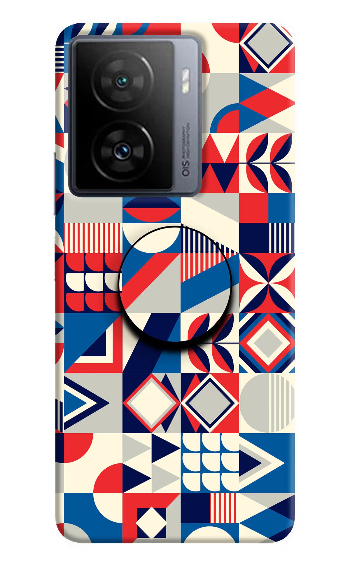 Colorful Pattern iQOO Z7s 5G Pop Case - Colorful Pattern iQOO Z7s 5G Pop Case Colorful Pattern iQOO Z7s 5G Pop Case