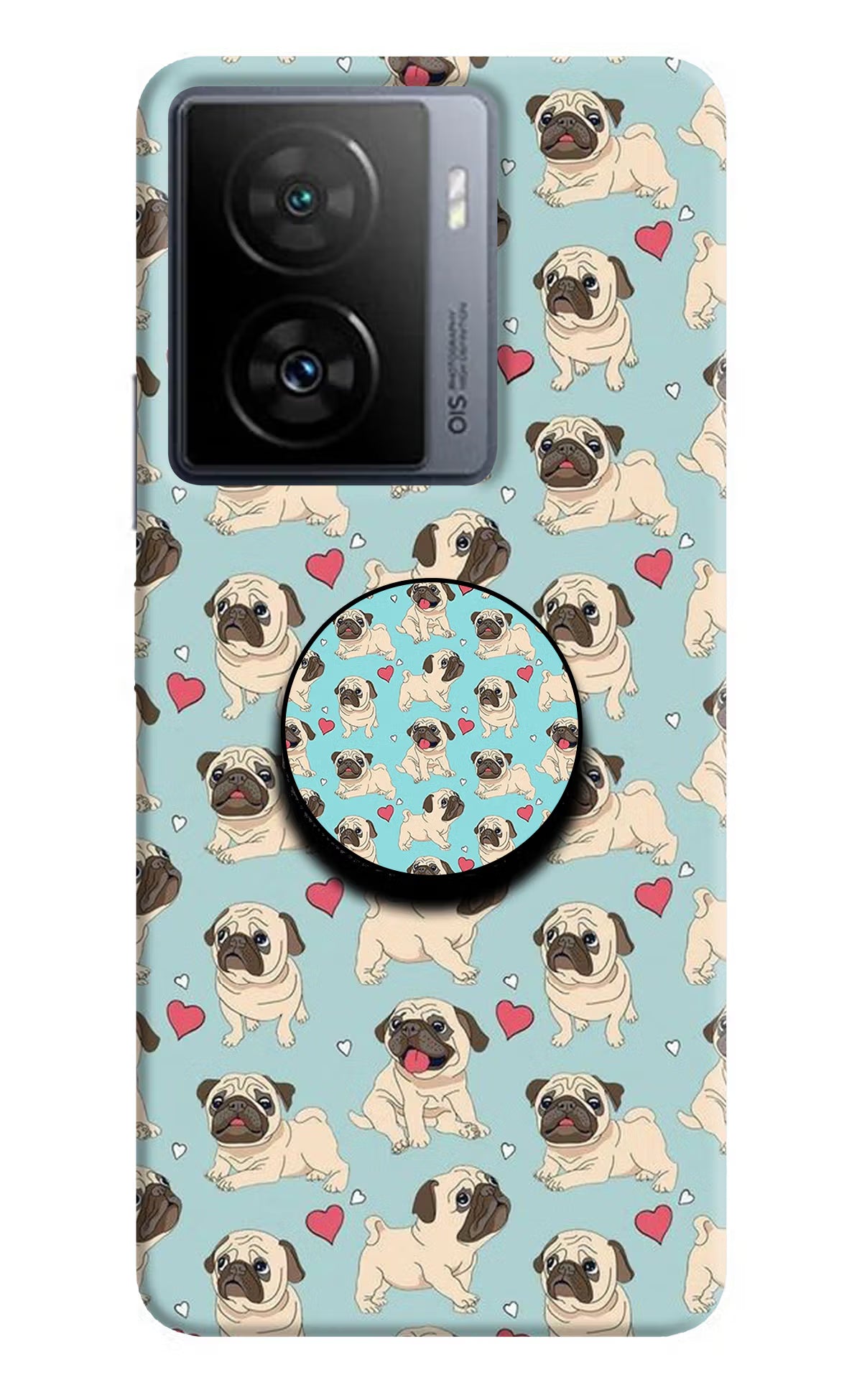 Pug Dog iQOO Z7s 5G Pop Case - Pug Dog iQOO Z7s 5G Pop Case Pug Dog iQOO Z7s 5G Pop Case