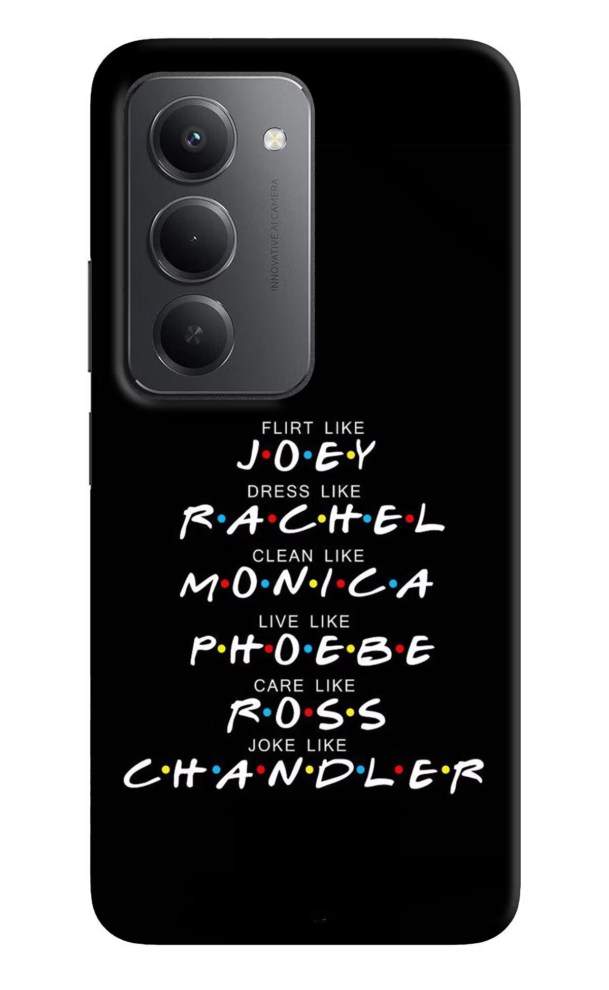 FRIENDS Character Redmi 15 5G Back Cover - FRIENDS Character Redmi 15 5G Back Cover FRIENDS Character Redmi 15 5G Back Cover