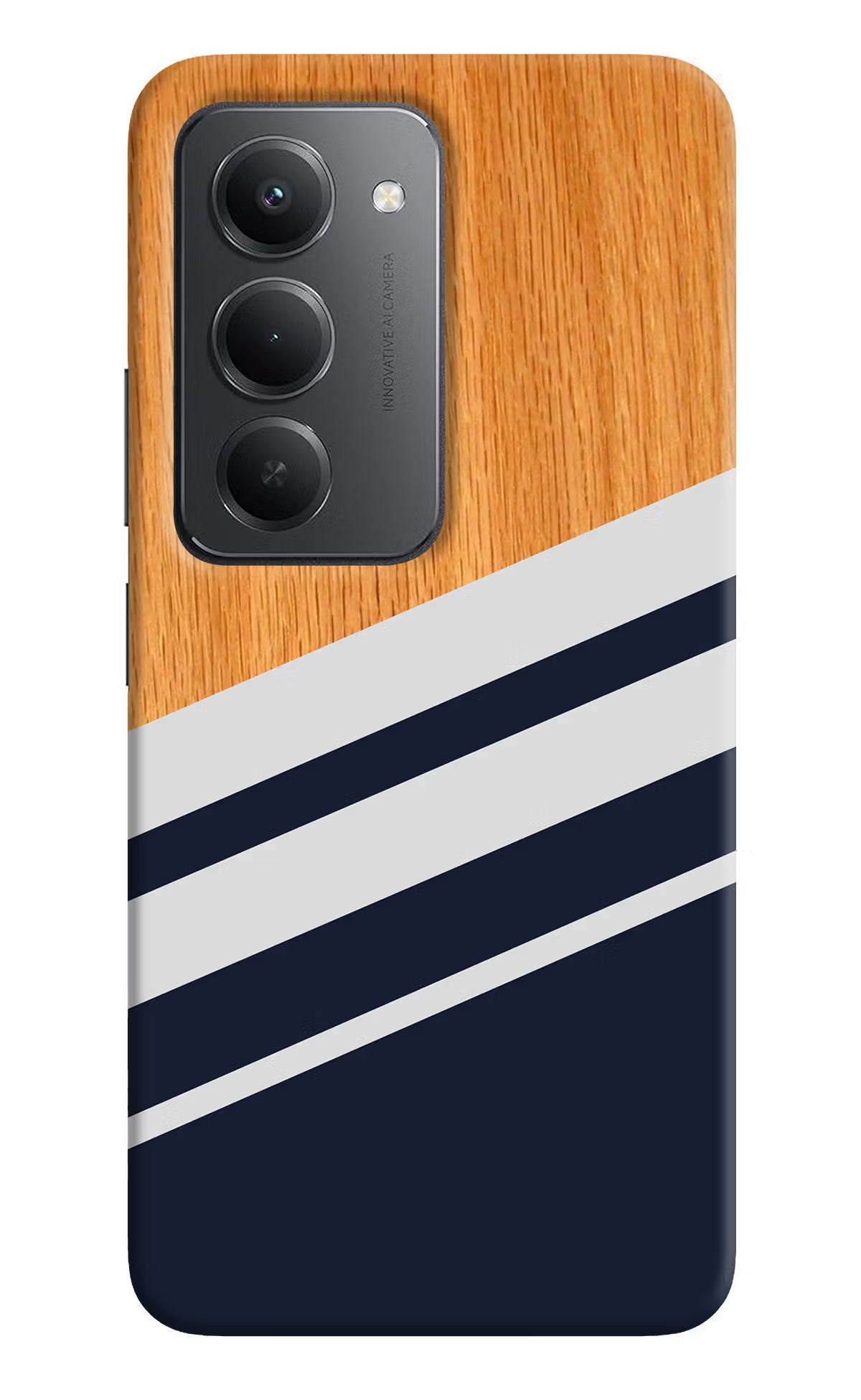 Blue and white wooden Redmi 15 5G Back Cover - Blue and white wooden Redmi 15 5G Back Cover Blue and white wooden Redmi 15 5G Back Cover