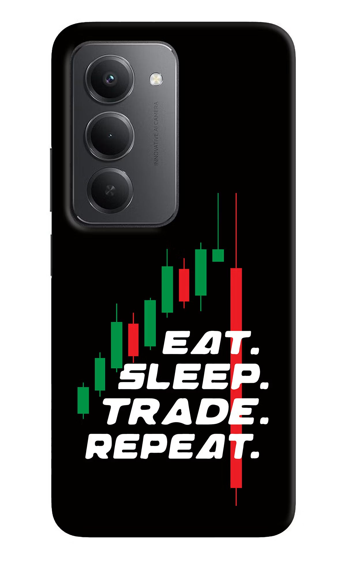 Eat Sleep Trade Repeat Redmi 15 5G Back Cover - Eat Sleep Trade Repeat Redmi 15 5G Back Cover Eat Sleep Trade Repeat Redmi 15 5G Back Cover