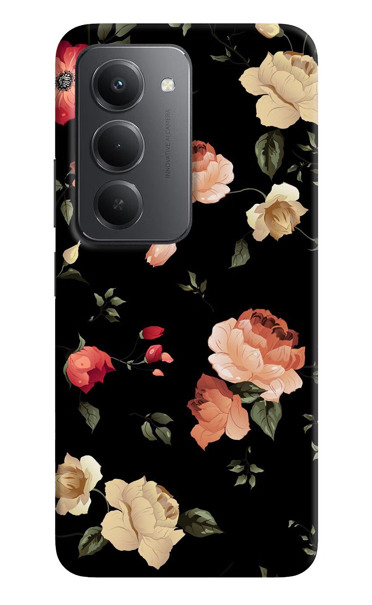 Flowers Redmi 15 5G Back Cover - Flowers Redmi 15 5G Back Cover Flowers Redmi 15 5G Back Cover