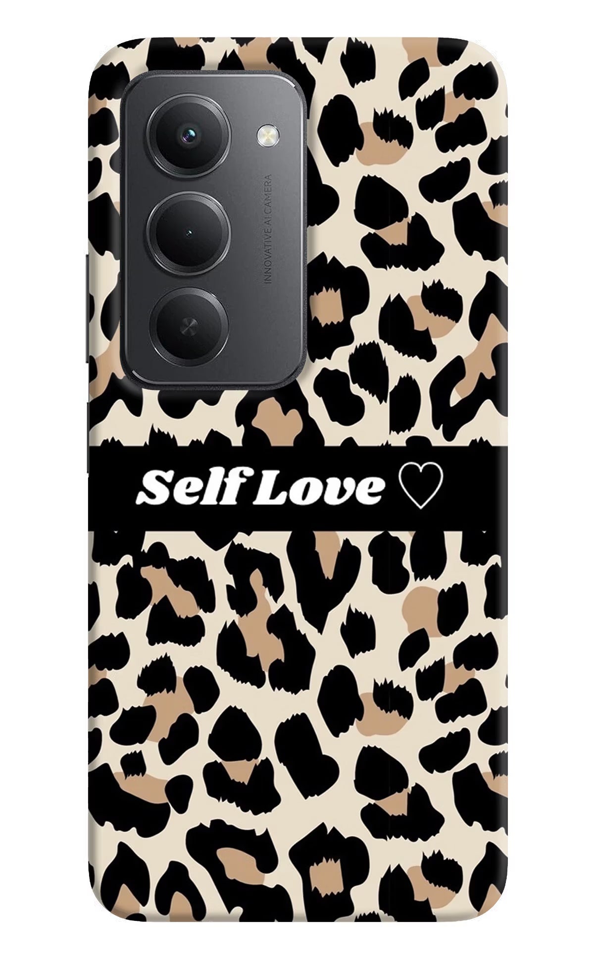 Leopard Print Self Love Redmi 15 5G Back Cover - Leopard Print Self Love Redmi 15 5G Back Cover Leopard Print Self Love Redmi 15 5G Back Cover