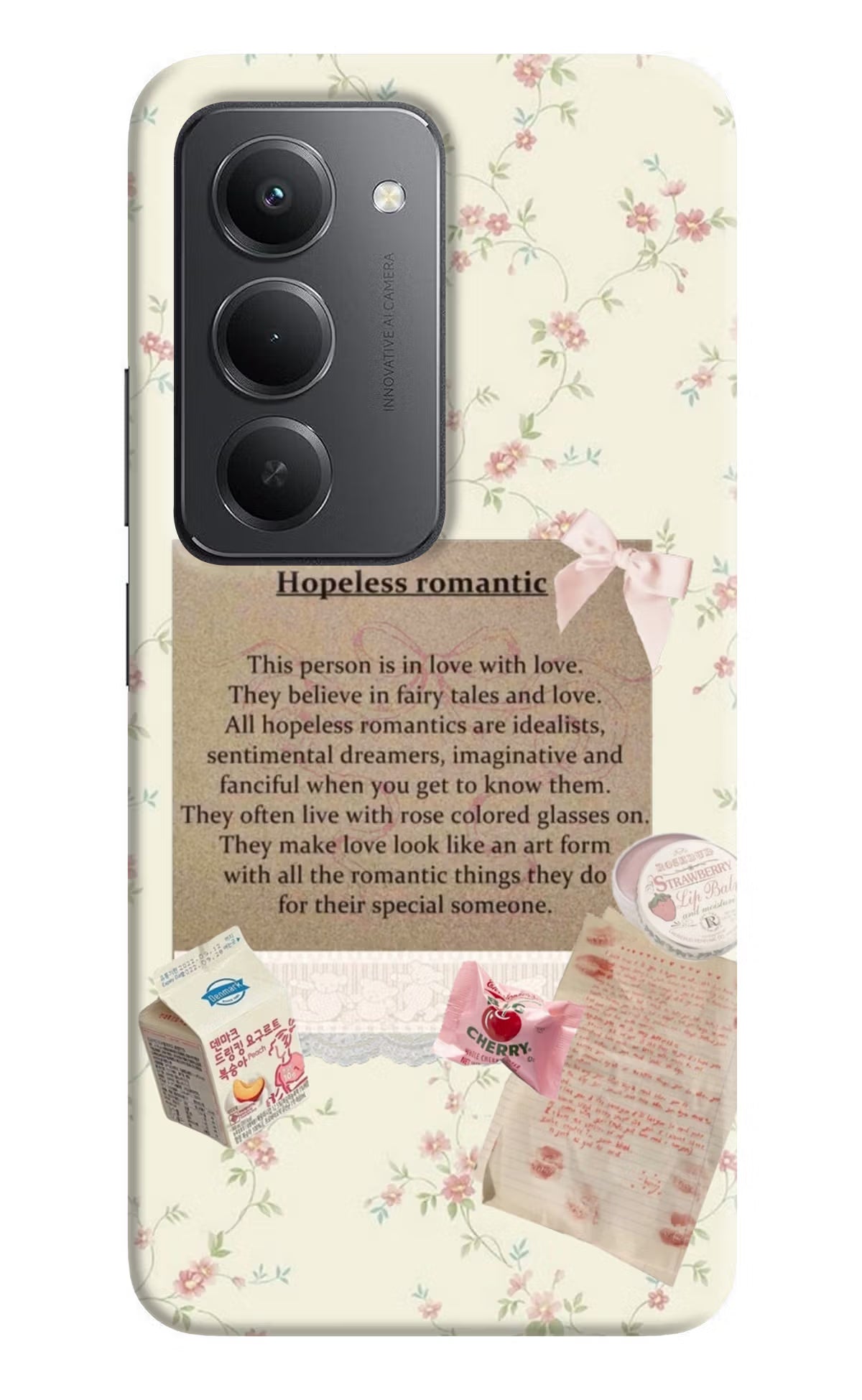 Hopeless Romantic Redmi 15 5G Back Cover - Hopeless Romantic Redmi 15 5G Back Cover Hopeless Romantic Redmi 15 5G Back Cover