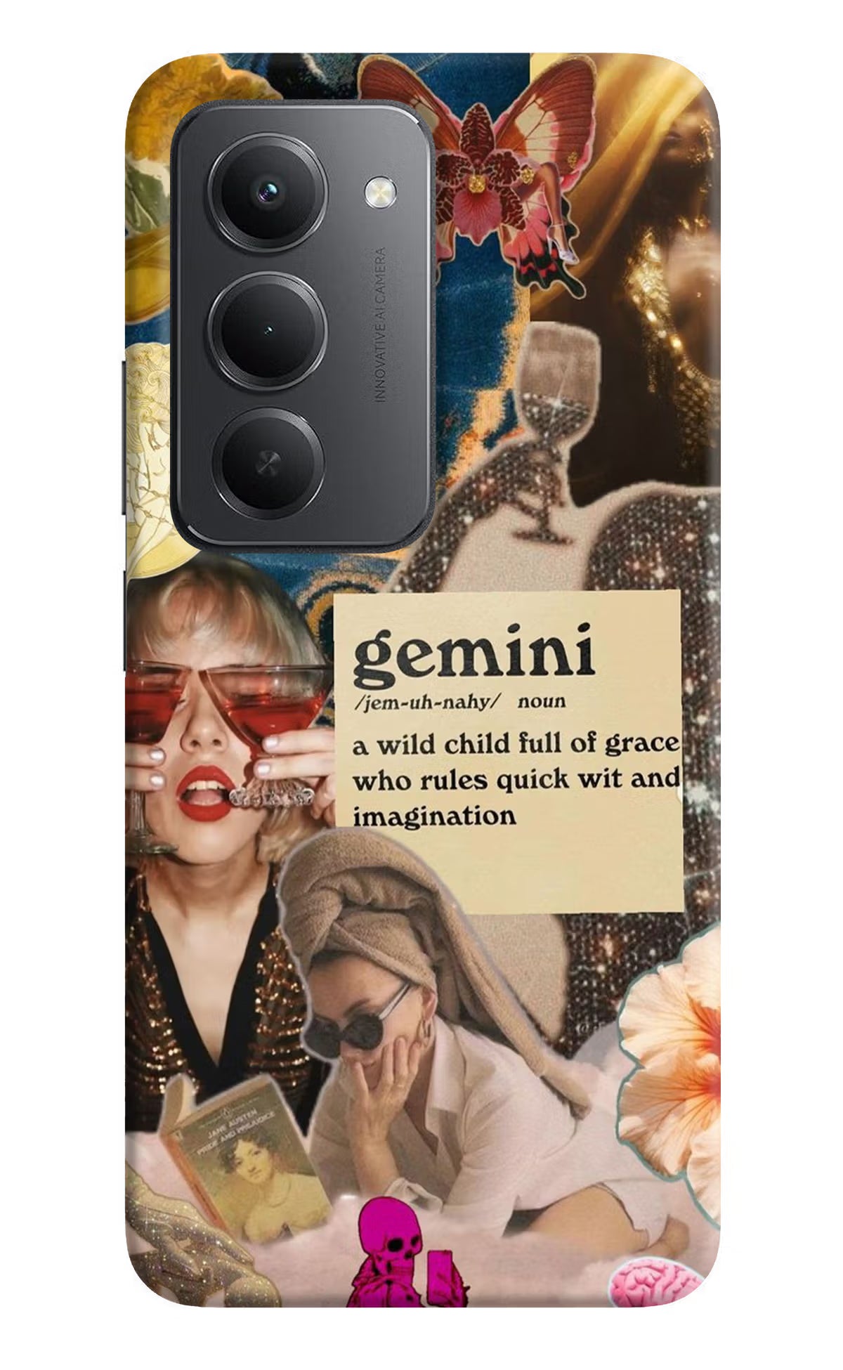 Gemini Zodiac Redmi 15 5G Back Cover - Gemini Zodiac Redmi 15 5G Back Cover Gemini Zodiac Redmi 15 5G Back Cover