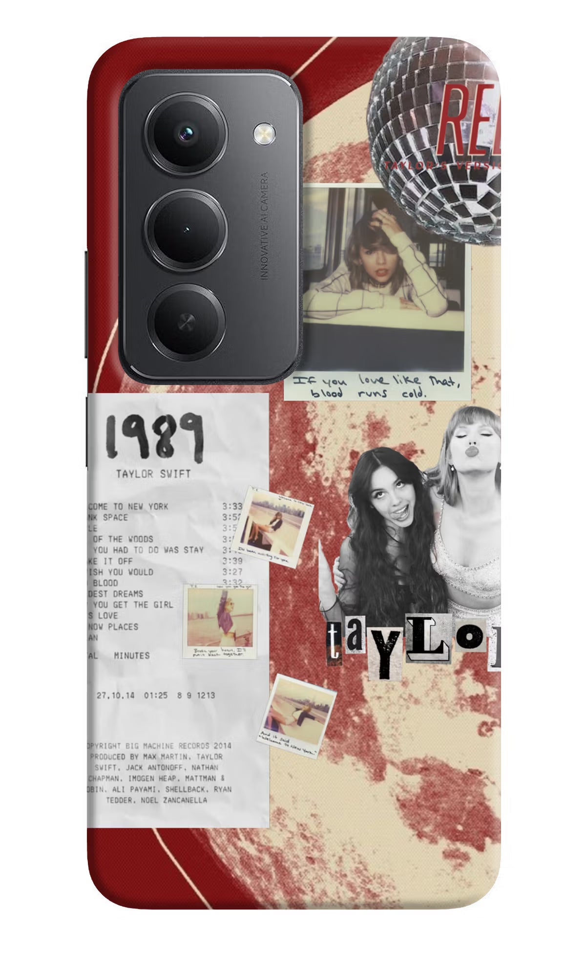Taylor Swift Redmi 15 5G Back Cover - Taylor Swift Redmi 15 5G Back Cover Taylor Swift Redmi 15 5G Back Cover