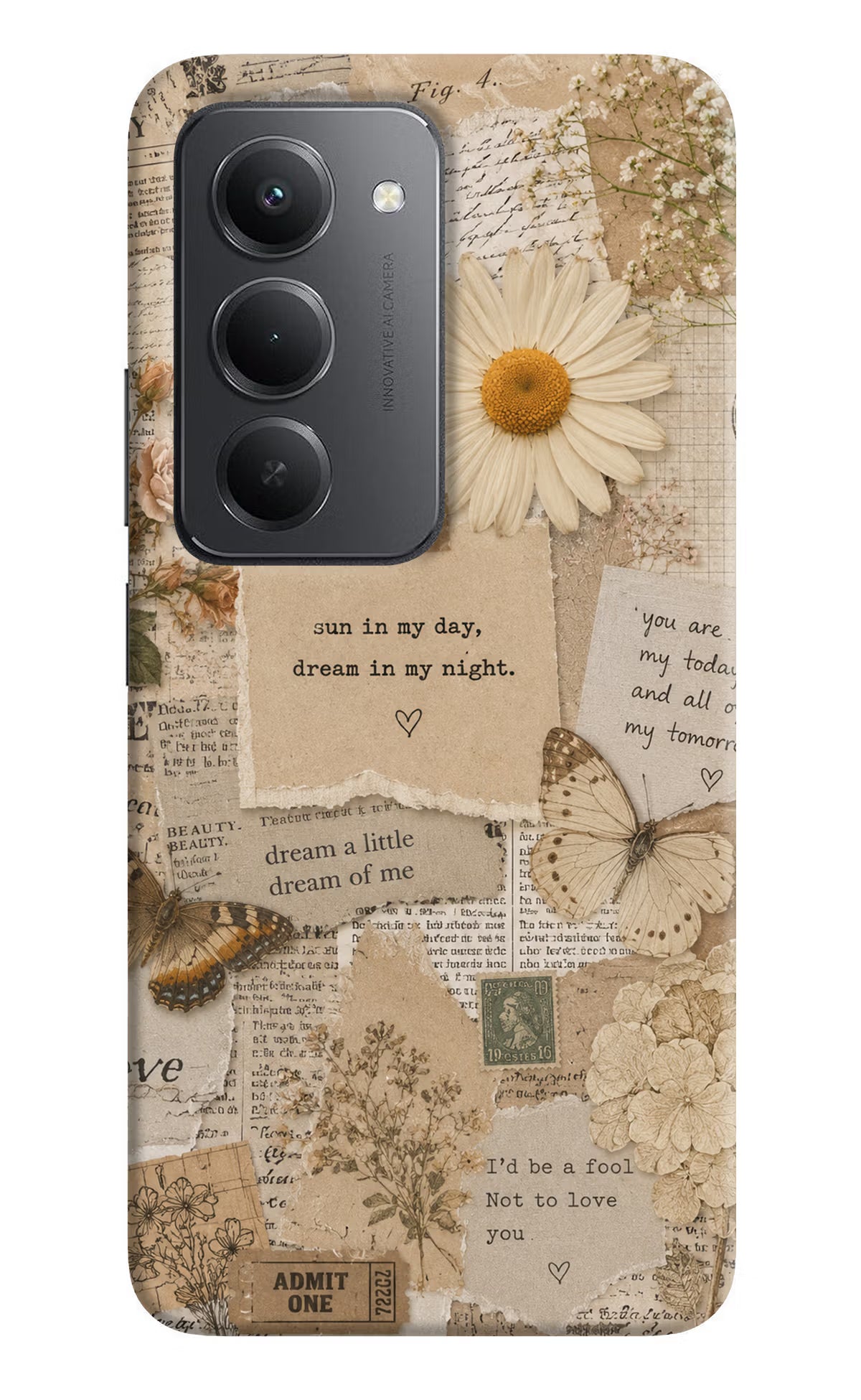 Vintage case Redmi 15 5G Back Cover - Vintage case Redmi 15 5G Back Cover Vintage case Redmi 15 5G Back Cover