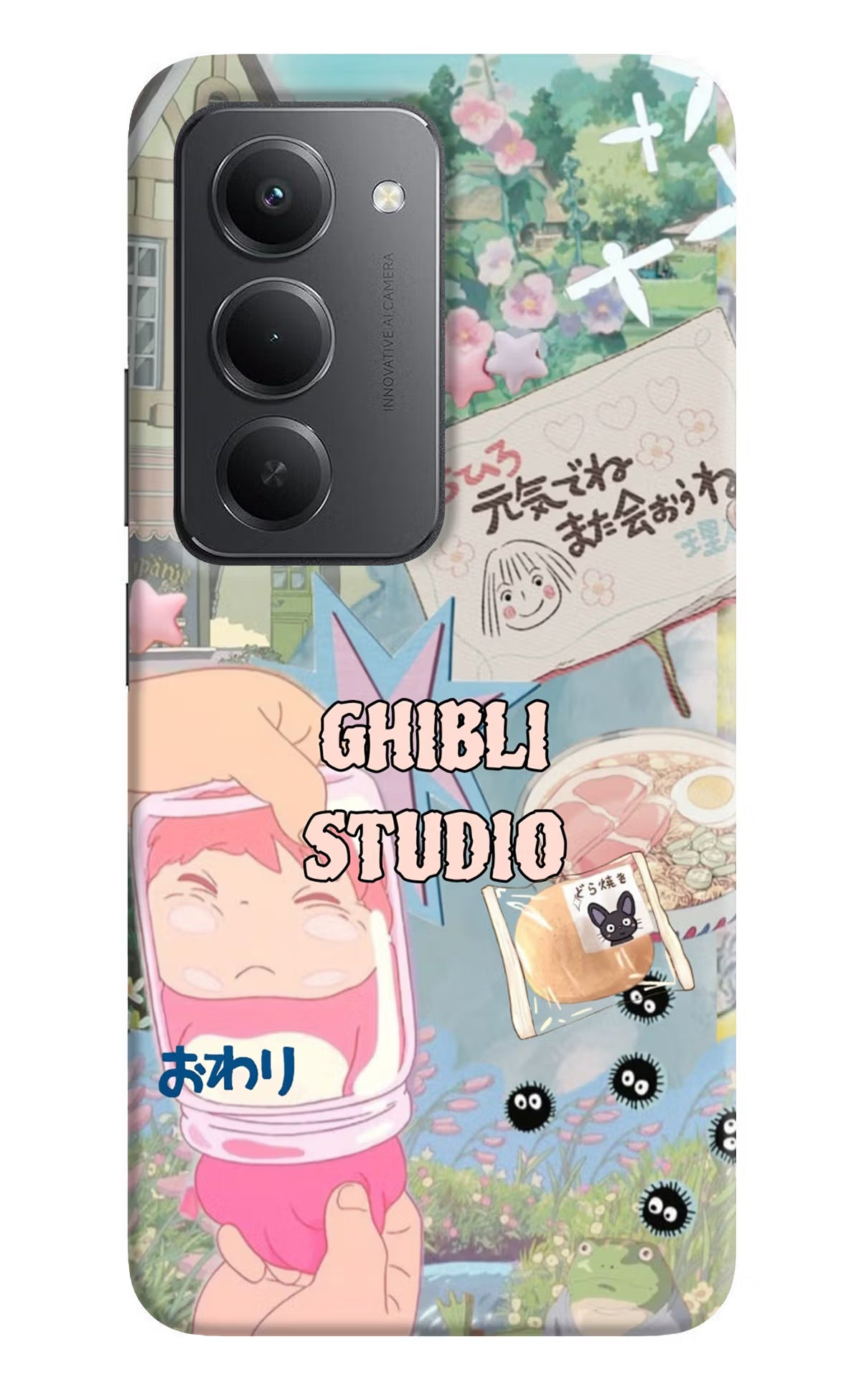 Studio Ghibli Redmi 15 5G Back Cover - Studio Ghibli Redmi 15 5G Back Cover Studio Ghibli Redmi 15 5G Back Cover