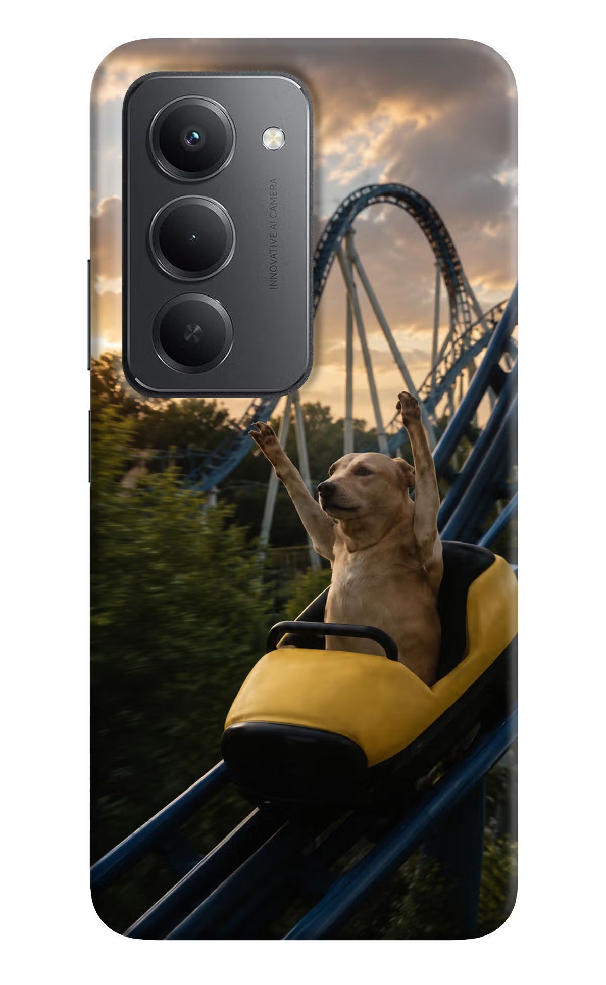 Rollercoaster Dog Redmi 15 5G Back Cover - Rollercoaster Dog Redmi 15 5G Back Cover Rollercoaster Dog Redmi 15 5G Back Cover