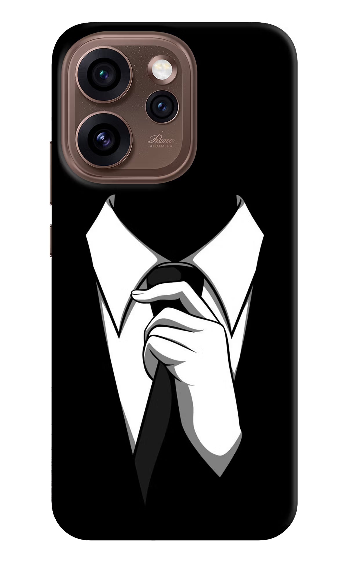 Black Tie Oppo Reno15 Pro 5G Back Cover - Black Tie Oppo Reno15 Pro 5G Back Cover Black Tie Oppo Reno15 Pro 5G Back Cover
