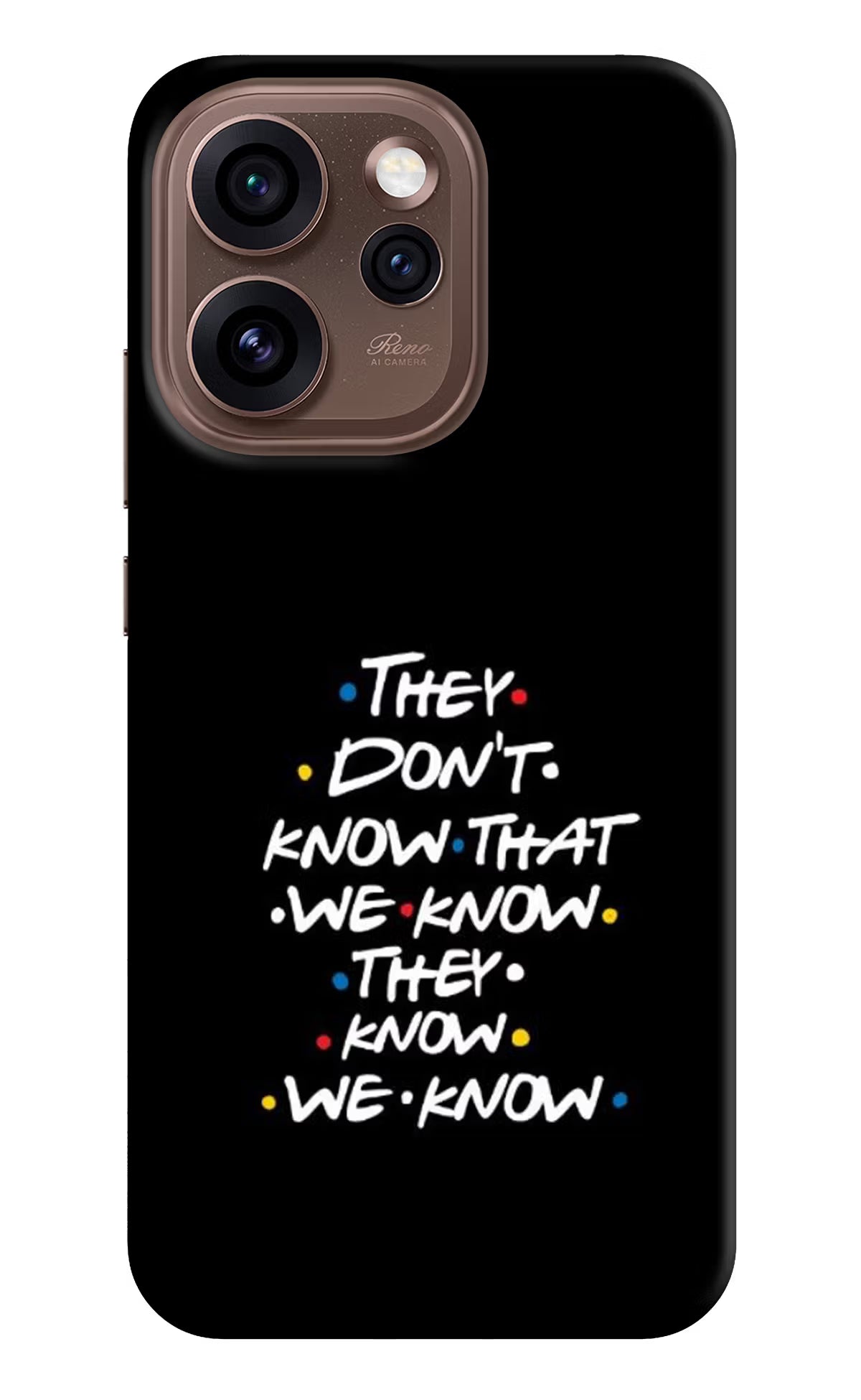 FRIENDS Dialogue Oppo Reno15 Pro 5G Back Cover - FRIENDS Dialogue Oppo Reno15 Pro 5G Back Cover FRIENDS Dialogue Oppo Reno15 Pro 5G Back Cover