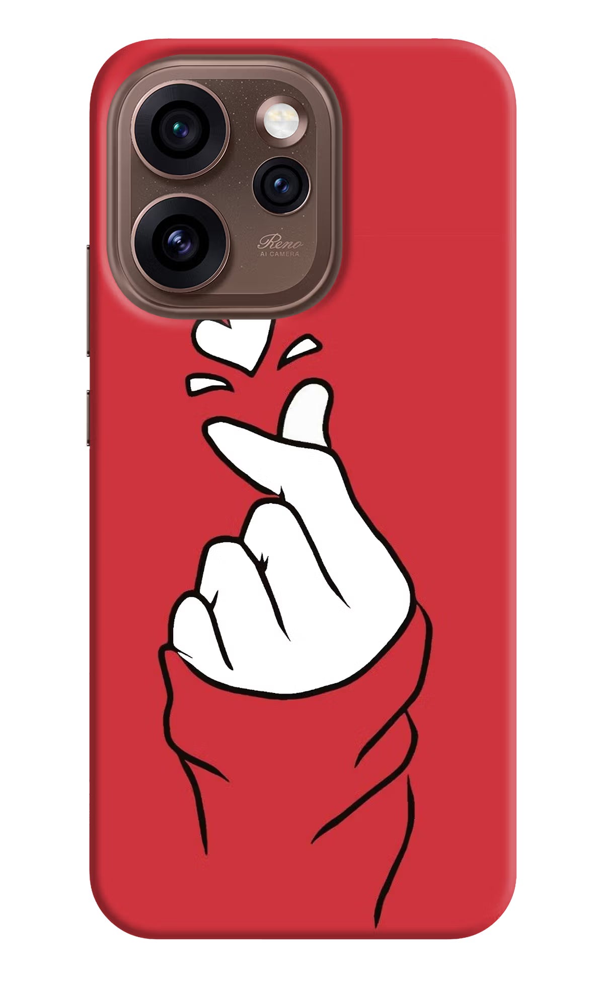 Korean Love Sign Oppo Reno15 Pro 5G Back Cover - Korean Love Sign Oppo Reno15 Pro 5G Back Cover Korean Love Sign Oppo Reno15 Pro 5G Back Cover