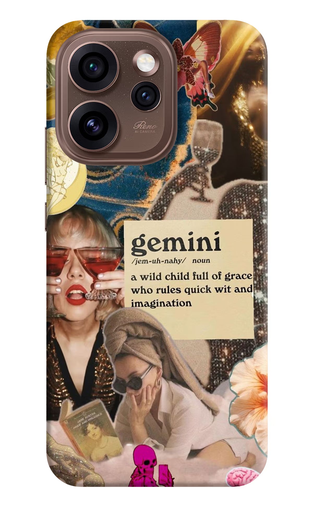 Gemini Zodiac Oppo Reno15 Pro 5G Back Cover - Gemini Zodiac Oppo Reno15 Pro 5G Back Cover Gemini Zodiac Oppo Reno15 Pro 5G Back Cover