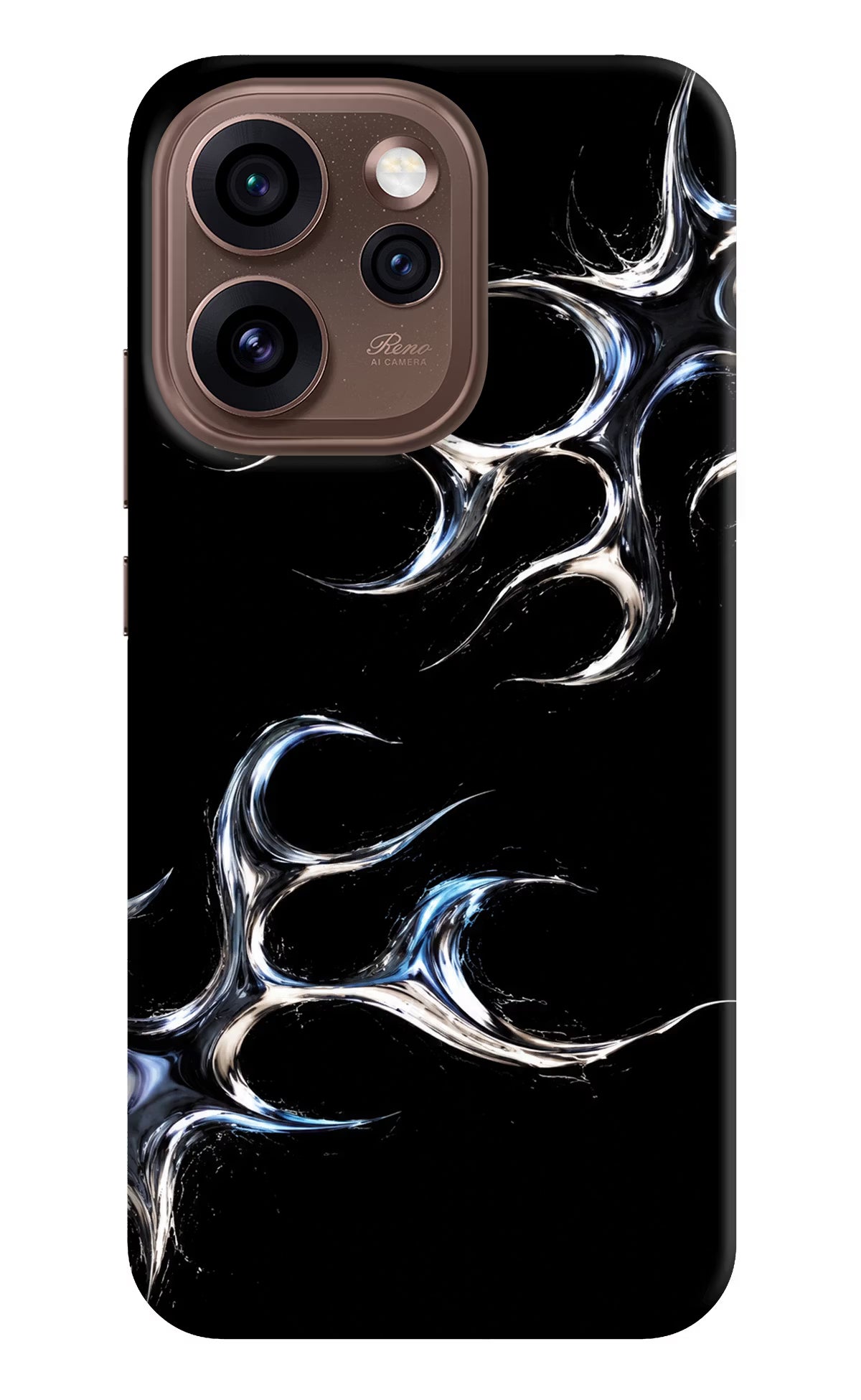 Chrome Tribal Oppo Reno15 Pro 5G Back Cover - Chrome Tribal Oppo Reno15 Pro 5G Back Cover Chrome Tribal Oppo Reno15 Pro 5G Back Cover