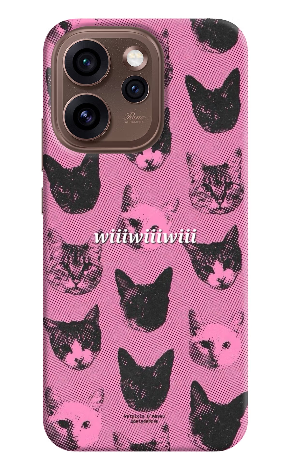 Pink Cats Oppo Reno15 Pro 5G Back Cover - Pink Cats Oppo Reno15 Pro 5G Back Cover Pink Cats Oppo Reno15 Pro 5G Back Cover