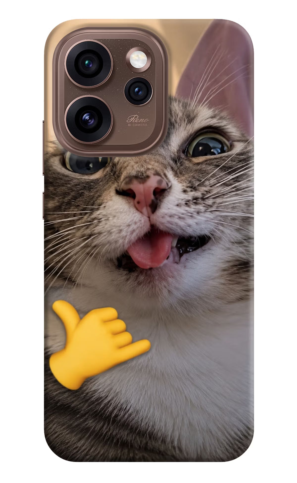 Silly Cat Call Oppo Reno15 Pro 5G Back Cover - Silly Cat Call Oppo Reno15 Pro 5G Back Cover Silly Cat Call Oppo Reno15 Pro 5G Back Cover