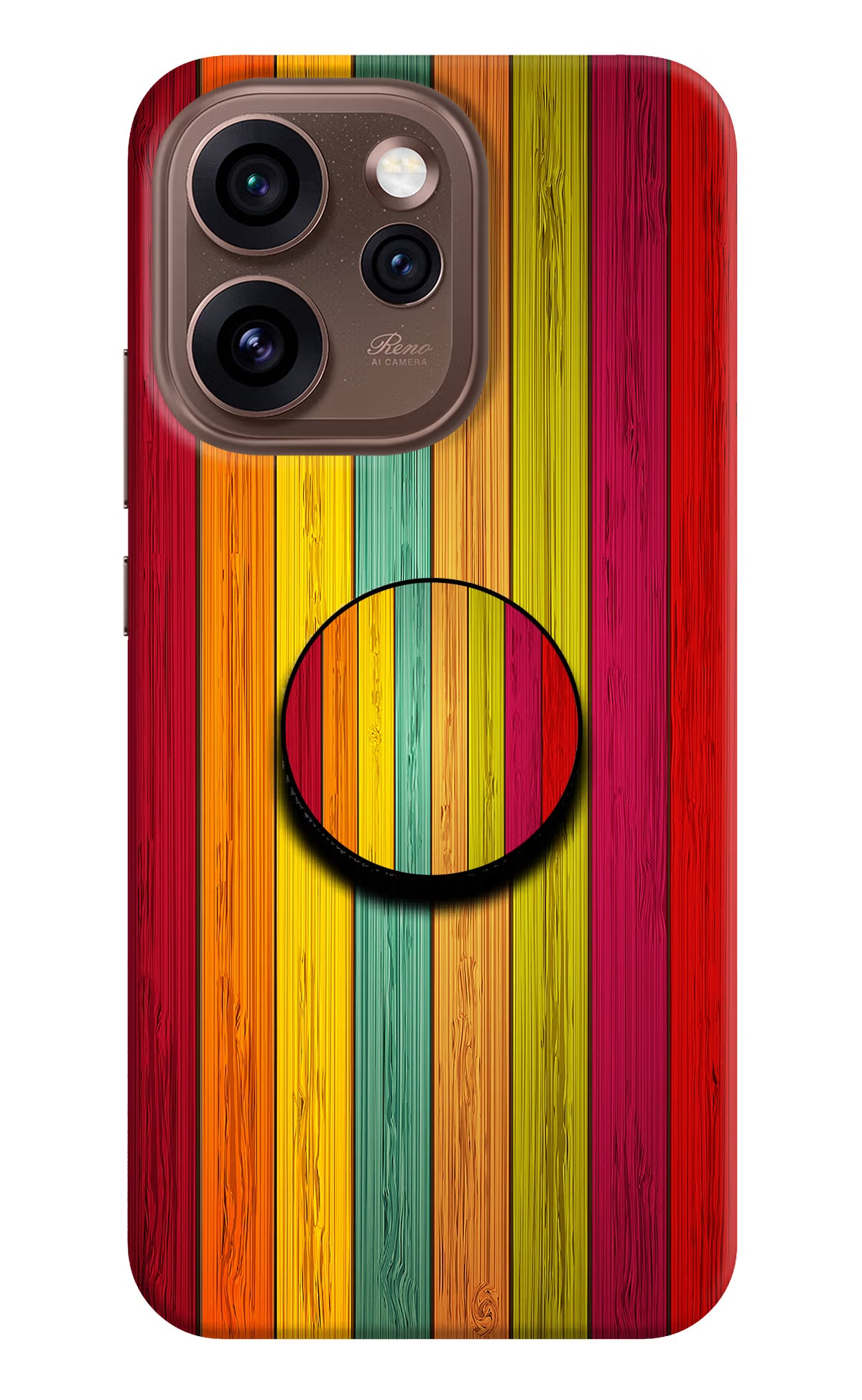 Multicolor Wooden Oppo Reno15 Pro 5G Pop Case - Multicolor Wooden Oppo Reno15 Pro 5G Pop Case Multicolor Wooden Oppo Reno15 Pro 5G Pop Case