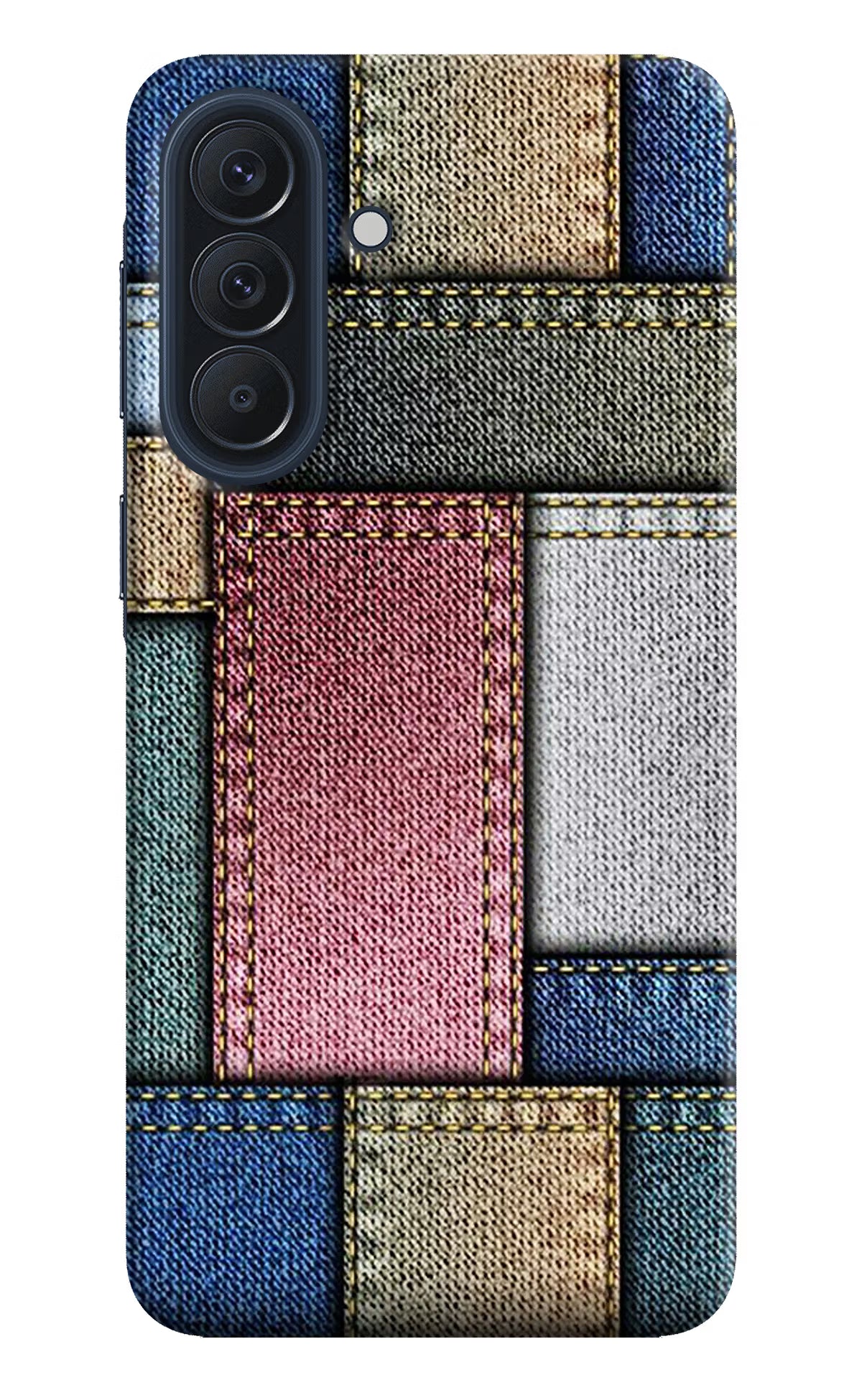 Multicolor Jeans Samsung A57 5G Back Cover - Multicolor Jeans Samsung A57 5G Back Cover Multicolor Jeans Samsung A57 5G Back Cover