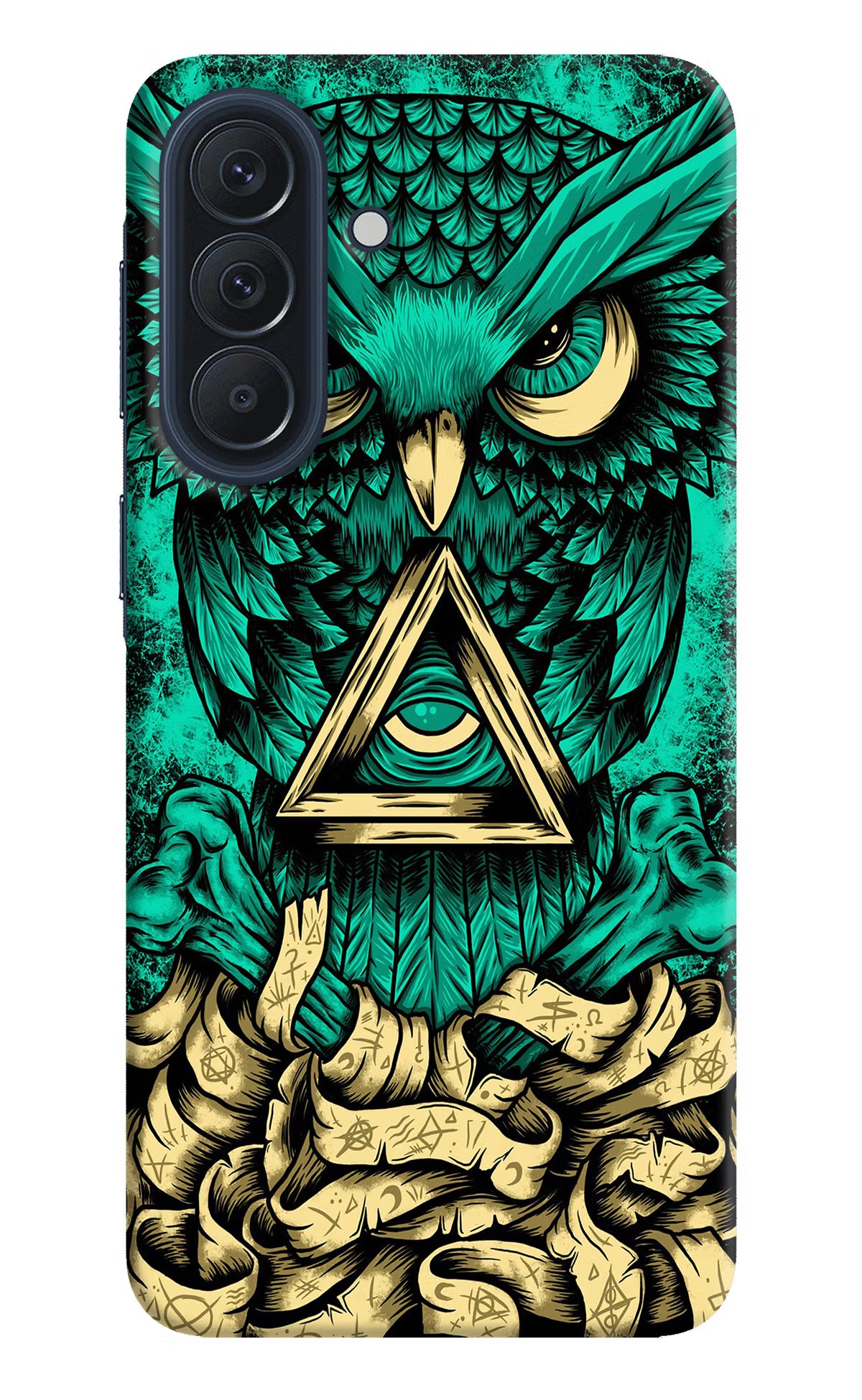 Green Owl Samsung A57 5G Back Cover - Green Owl Samsung A57 5G Back Cover Green Owl Samsung A57 5G Back Cover