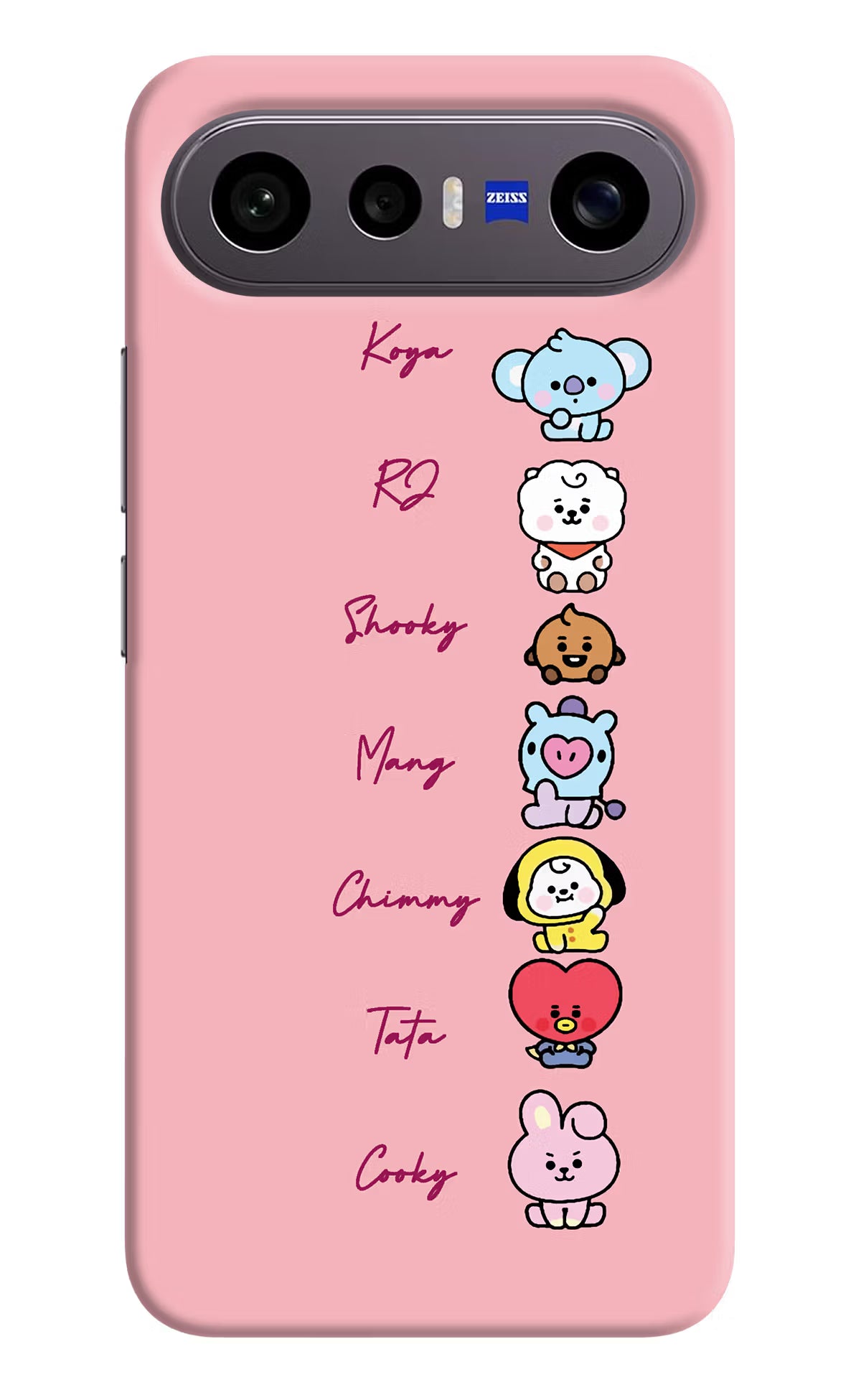 BTS names Vivo X300 FE 5G Back Cover - BTS names Vivo X300 FE 5G Back Cover BTS names Vivo X300 FE 5G Back Cover
