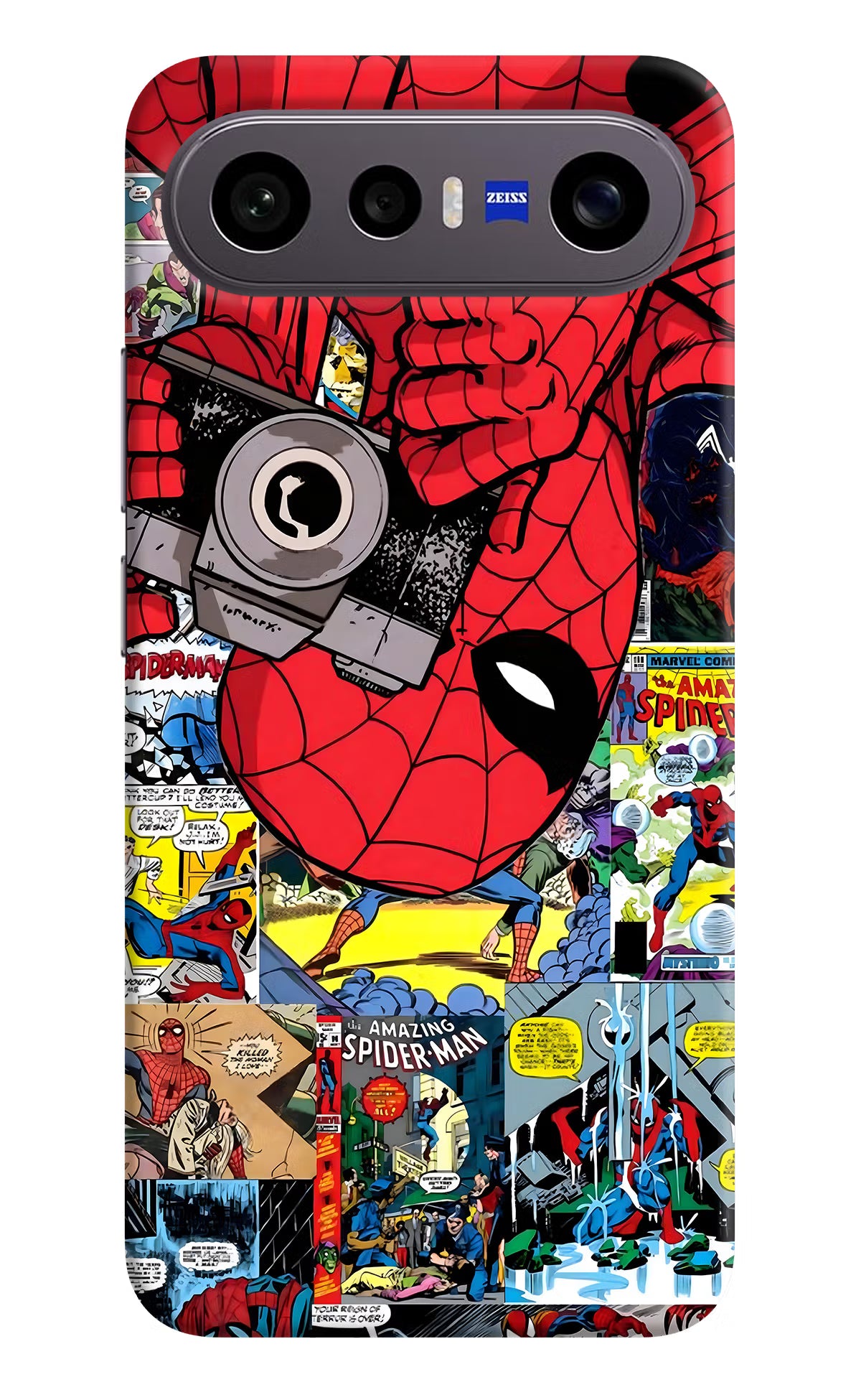 Spider Man Vivo X300 FE 5G Back Cover - Spider Man Vivo X300 FE 5G Back Cover Spider Man Vivo X300 FE 5G Back Cover