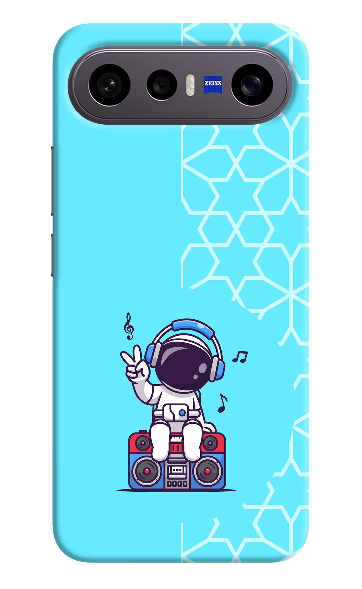 Cute Astronaut Chilling Vivo X300 FE 5G Back Cover - Cute Astronaut Chilling Vivo X300 FE 5G Back Cover Cute Astronaut Chilling Vivo X300 FE 5G Back Cover