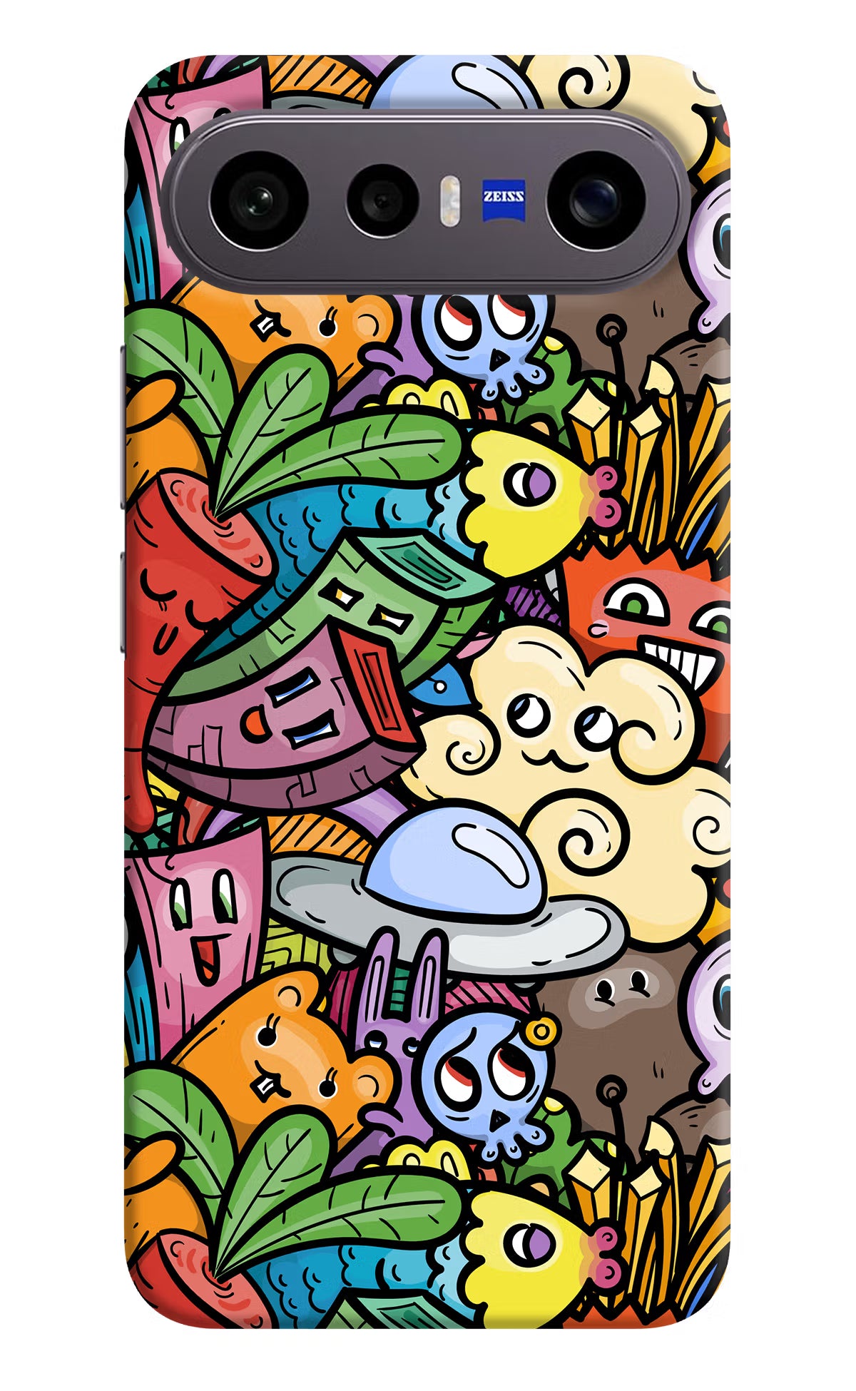 Veggie Doodle Vivo X300 FE 5G Back Cover - Veggie Doodle Vivo X300 FE 5G Back Cover Veggie Doodle Vivo X300 FE 5G Back Cover