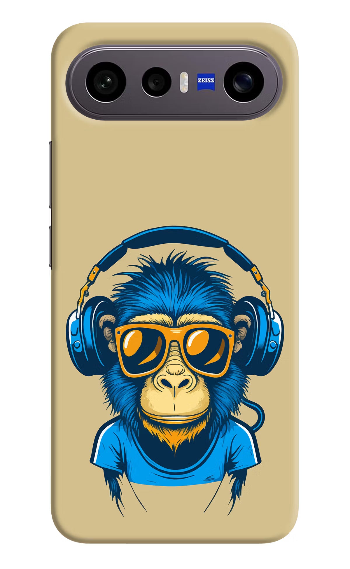 Monkey Headphone Vivo X300 FE 5G Back Cover - Monkey Headphone Vivo X300 FE 5G Back Cover Monkey Headphone Vivo X300 FE 5G Back Cover