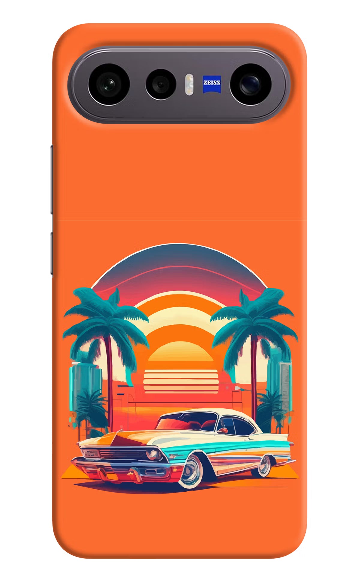 Palm Drive 80s Vivo X300 FE 5G Back Cover - Palm Drive 80s Vivo X300 FE 5G Back Cover Palm Drive 80s Vivo X300 FE 5G Back Cover