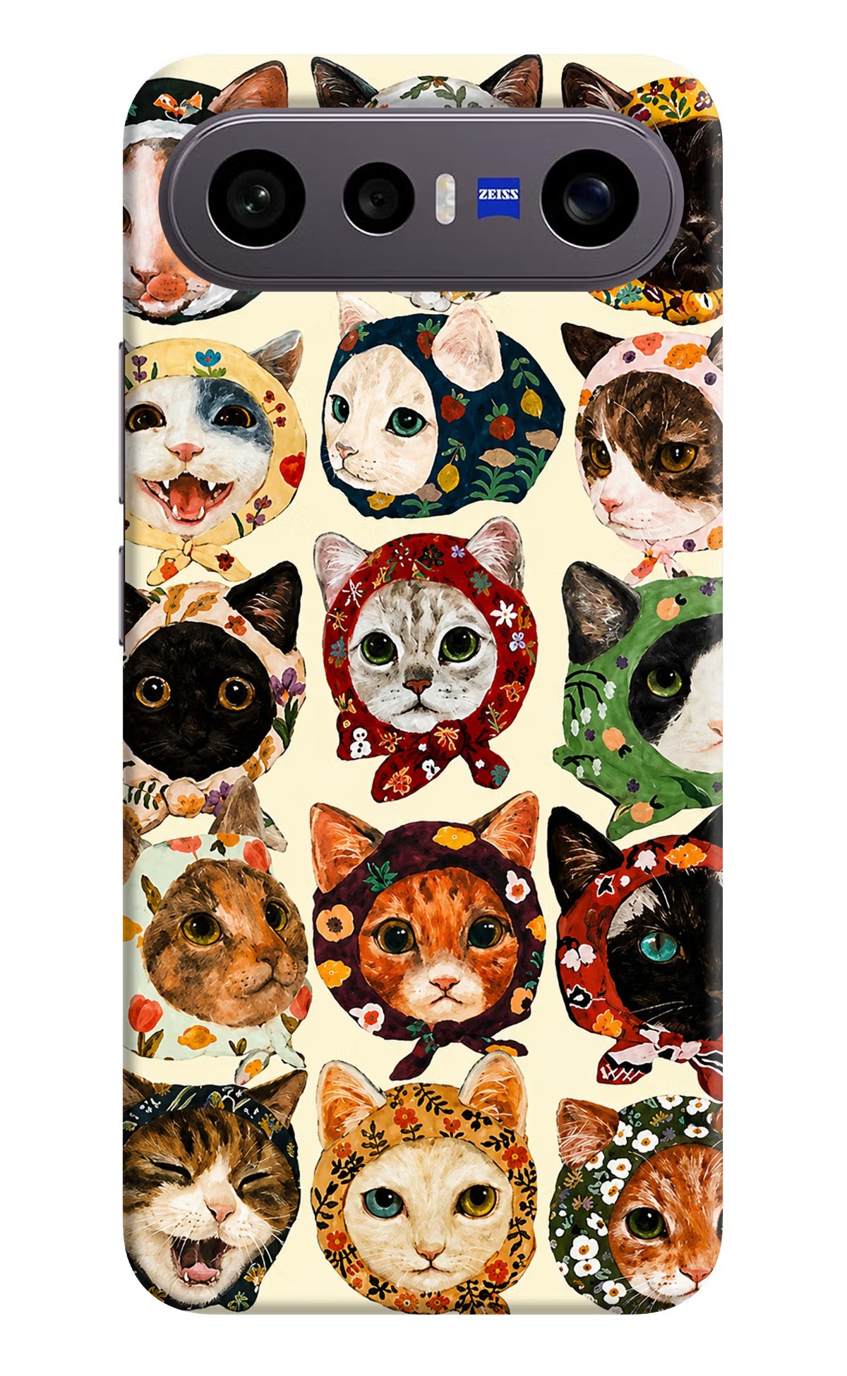 Cool Cat Vivo X300 FE 5G Back Cover - Cool Cat Vivo X300 FE 5G Back Cover Cool Cat Vivo X300 FE 5G Back Cover