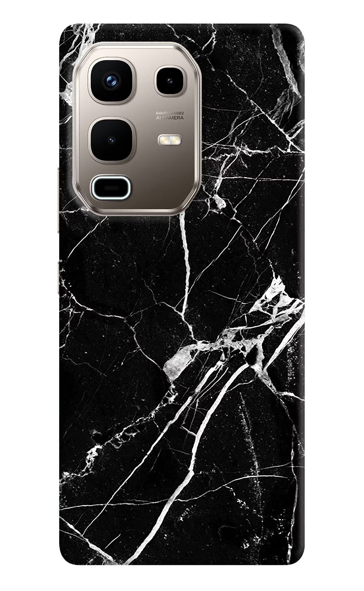 Black Marble Pattern Infinix Note 50s 5G Plus Back Cover - Black Marble Pattern Infinix Note 50s 5G Plus Back Cover Black Marble Pattern Infinix Note 50s 5G Plus Back Cover